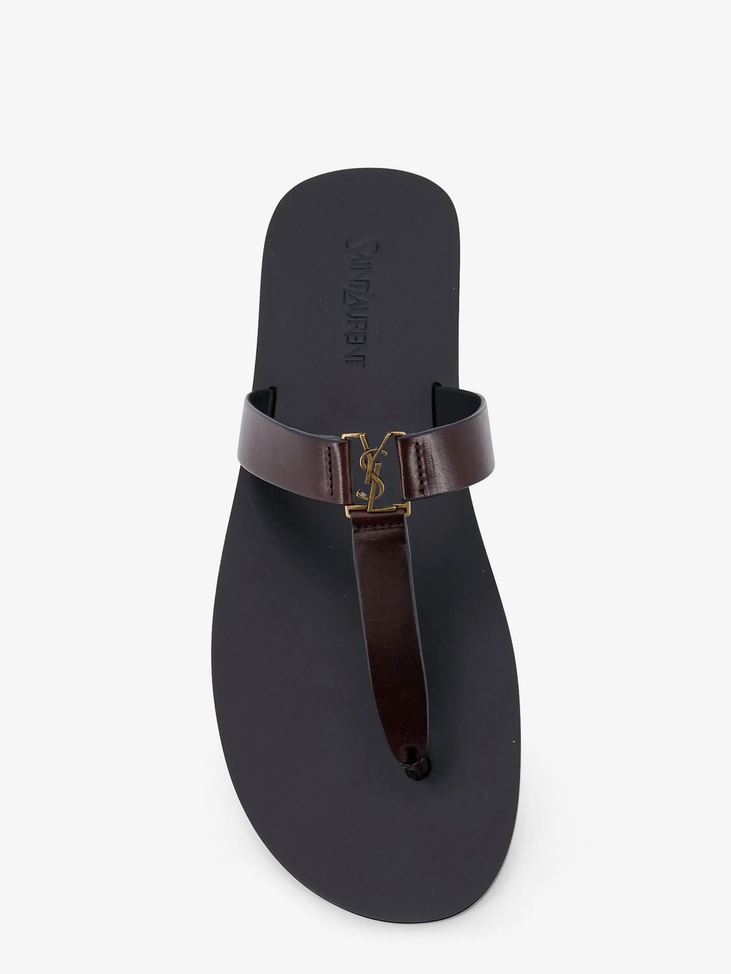 Saint Laurent Babylone Leather Sandals