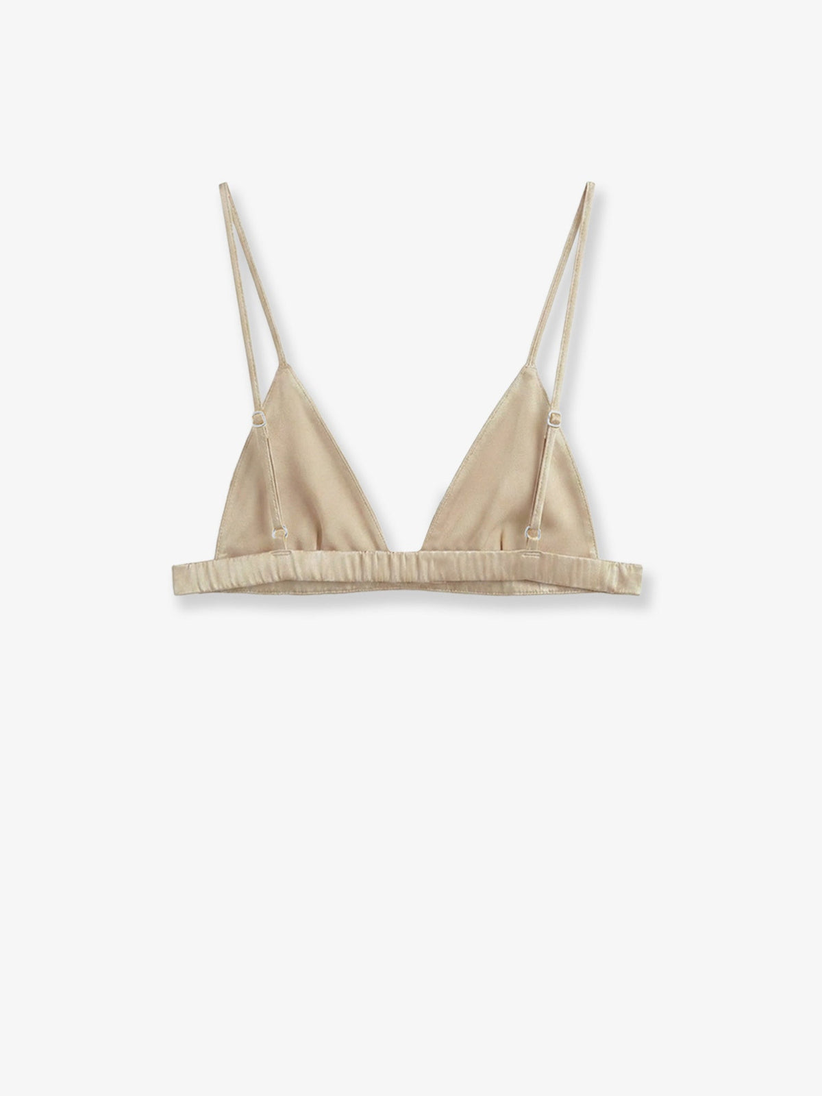 The Frankie Shop Nina satin bralette - Champagne