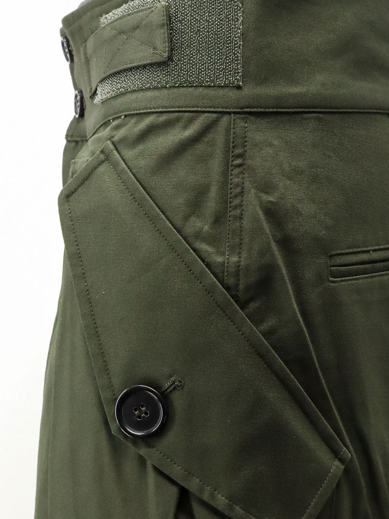 The Frankie Shop Tova Cargo cotton trousers - Deepgreen