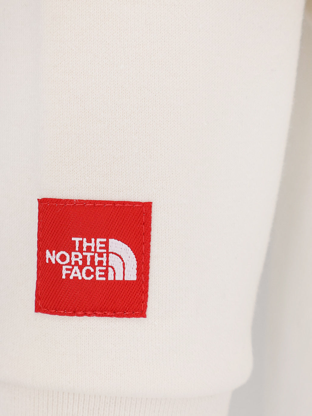 The North Face Cotton blend sweatshirt with hood - White