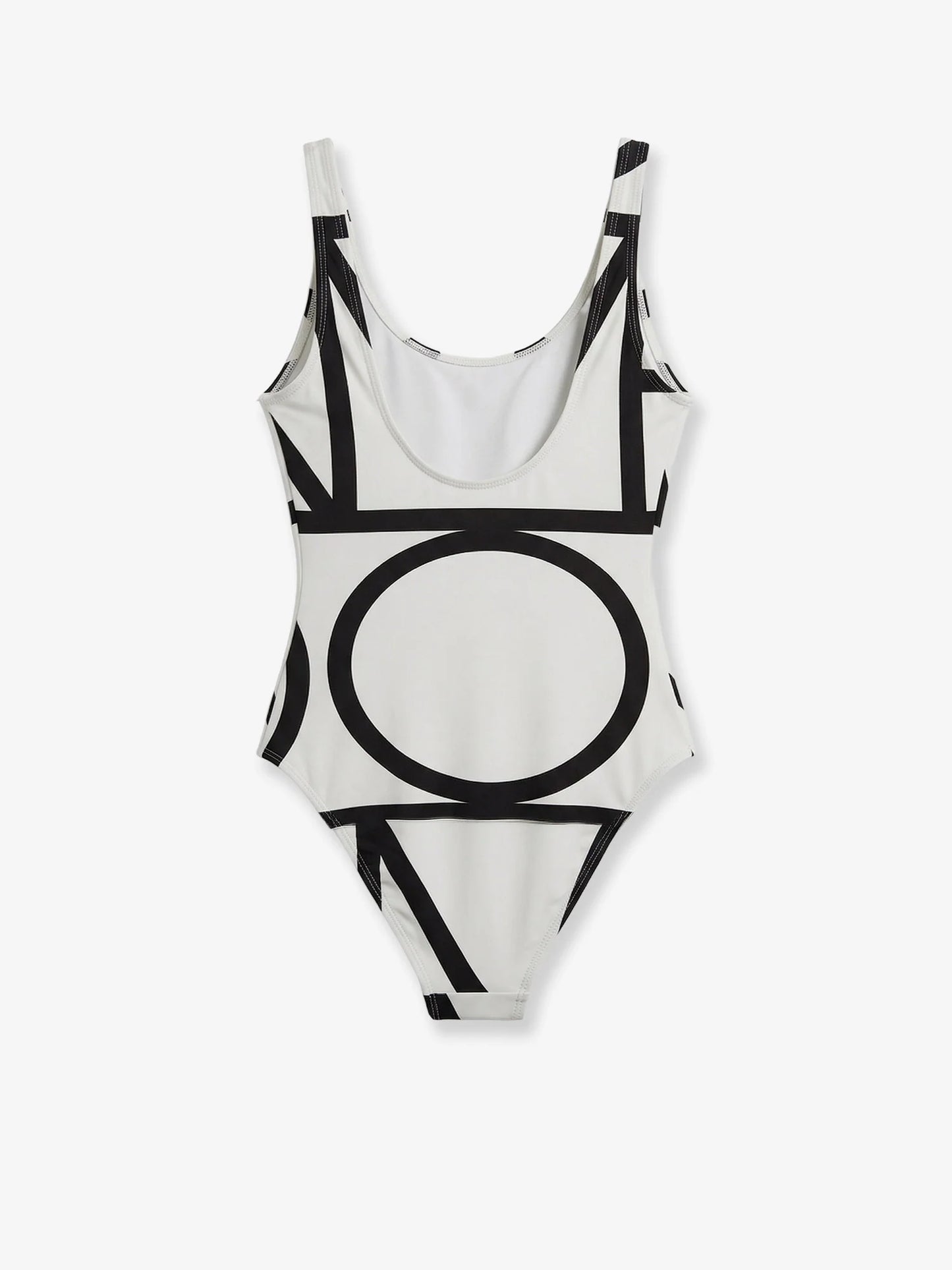 Toteme One Piece Swimsuit With Monogram Print