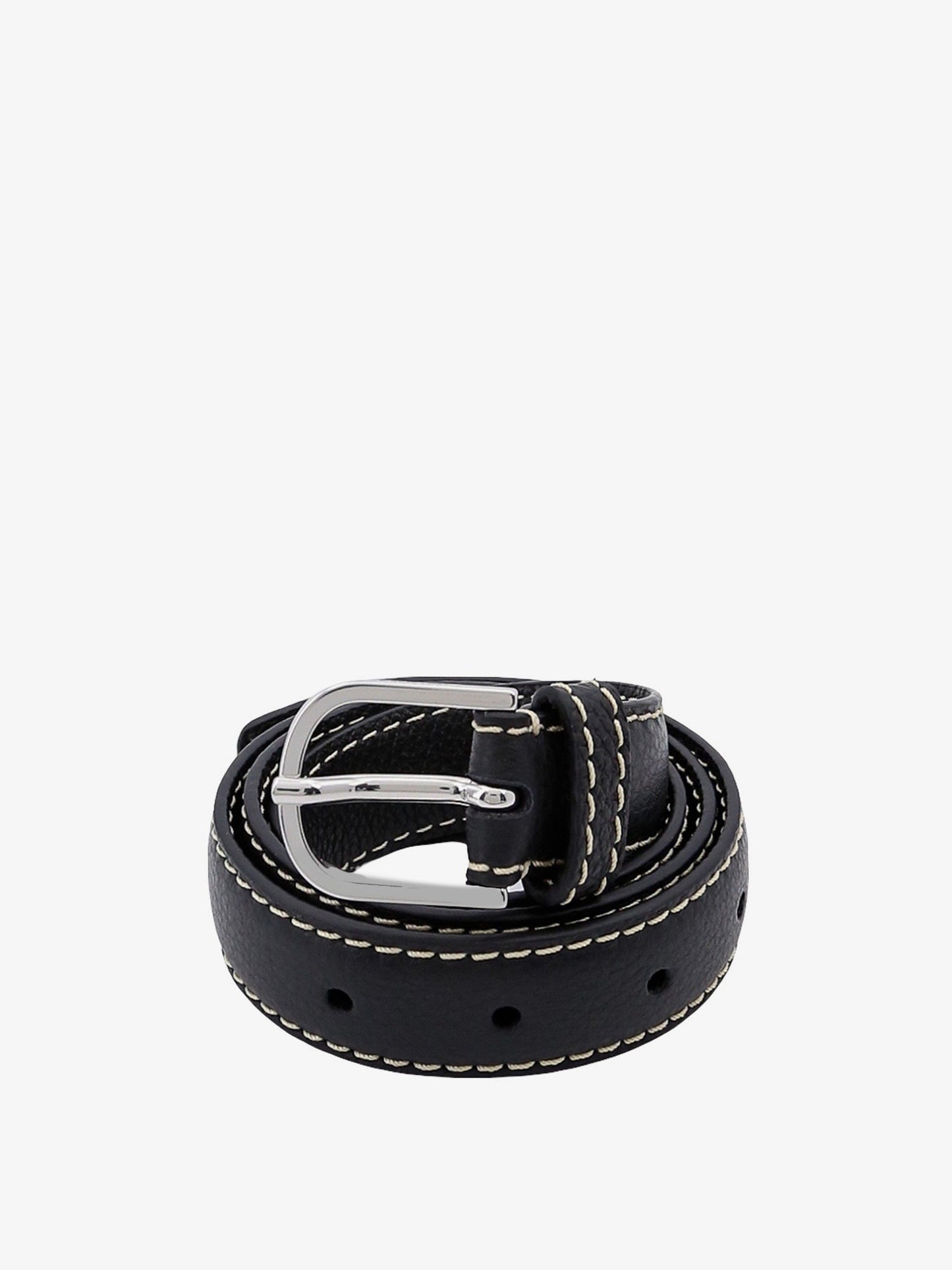 Toteme Slim Grained Leather Belt