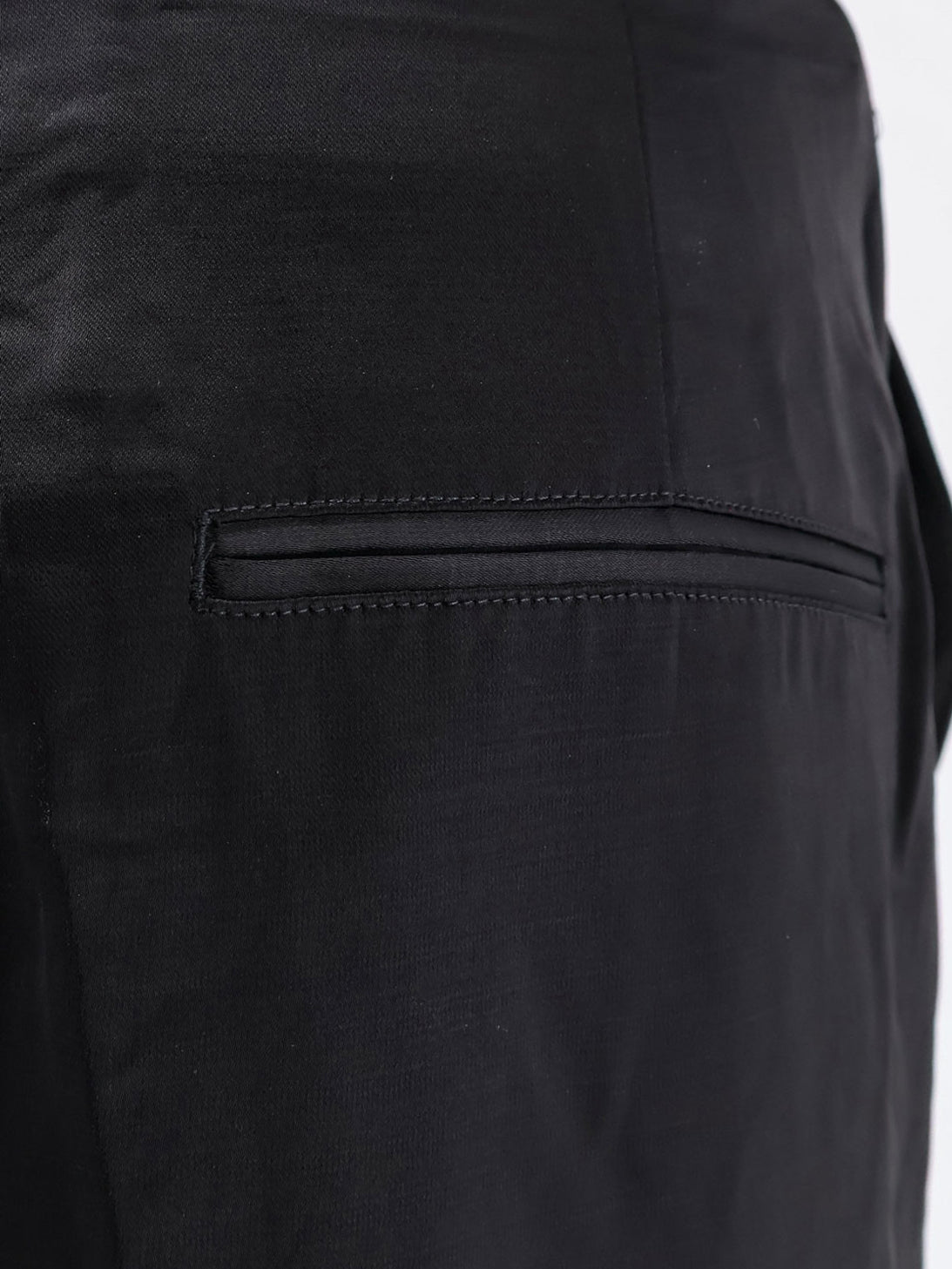 Toteme Easy Raw Edge viscose and linen trousers - Black