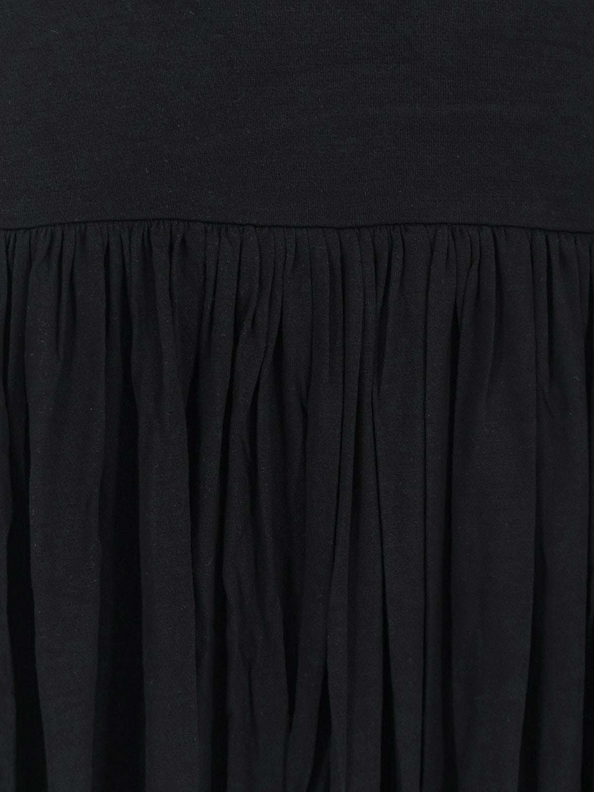 Toteme Soft Gathered viscose dress - Black