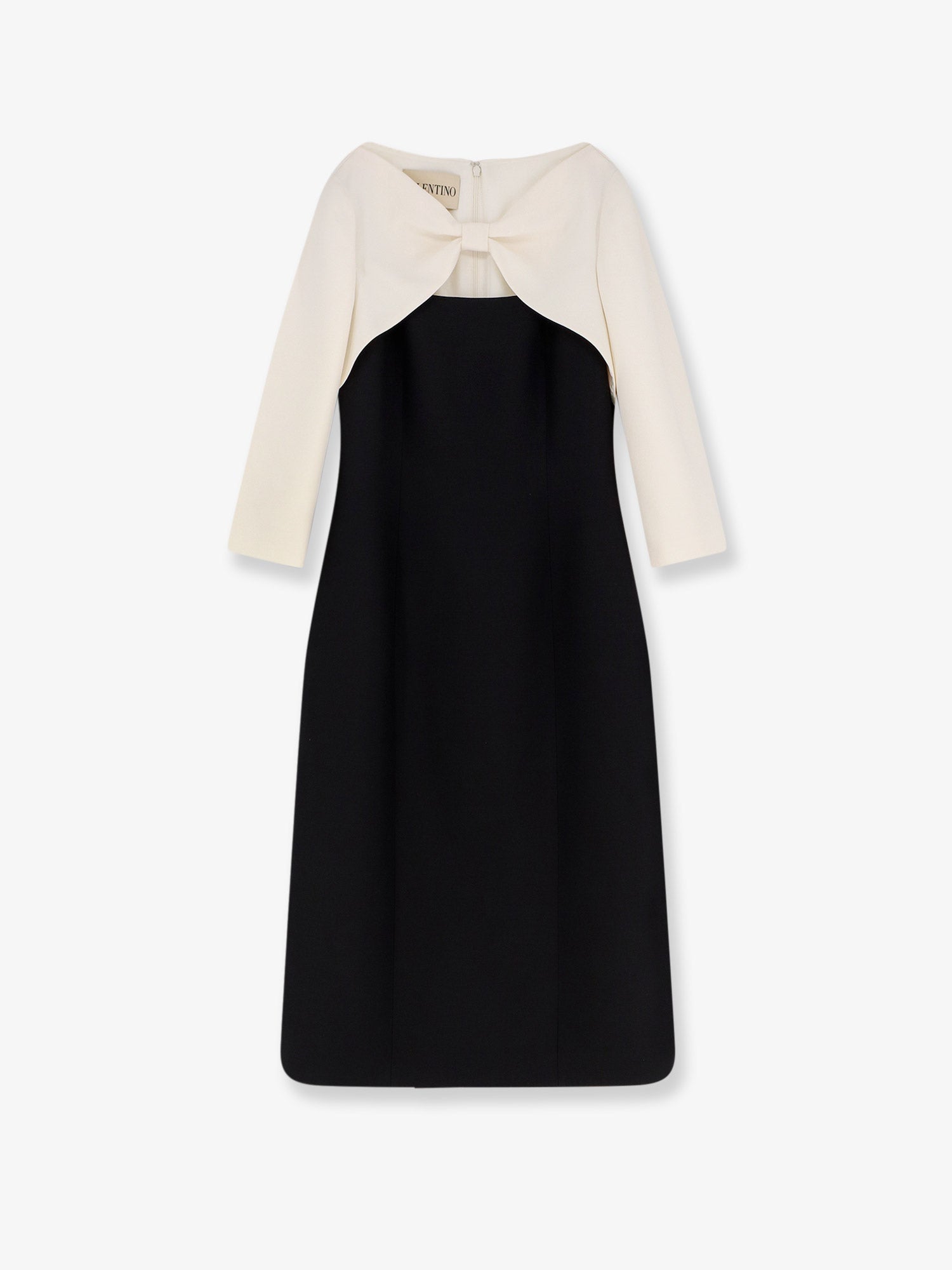 VALENTINO Crêpe midi dress – Modishus