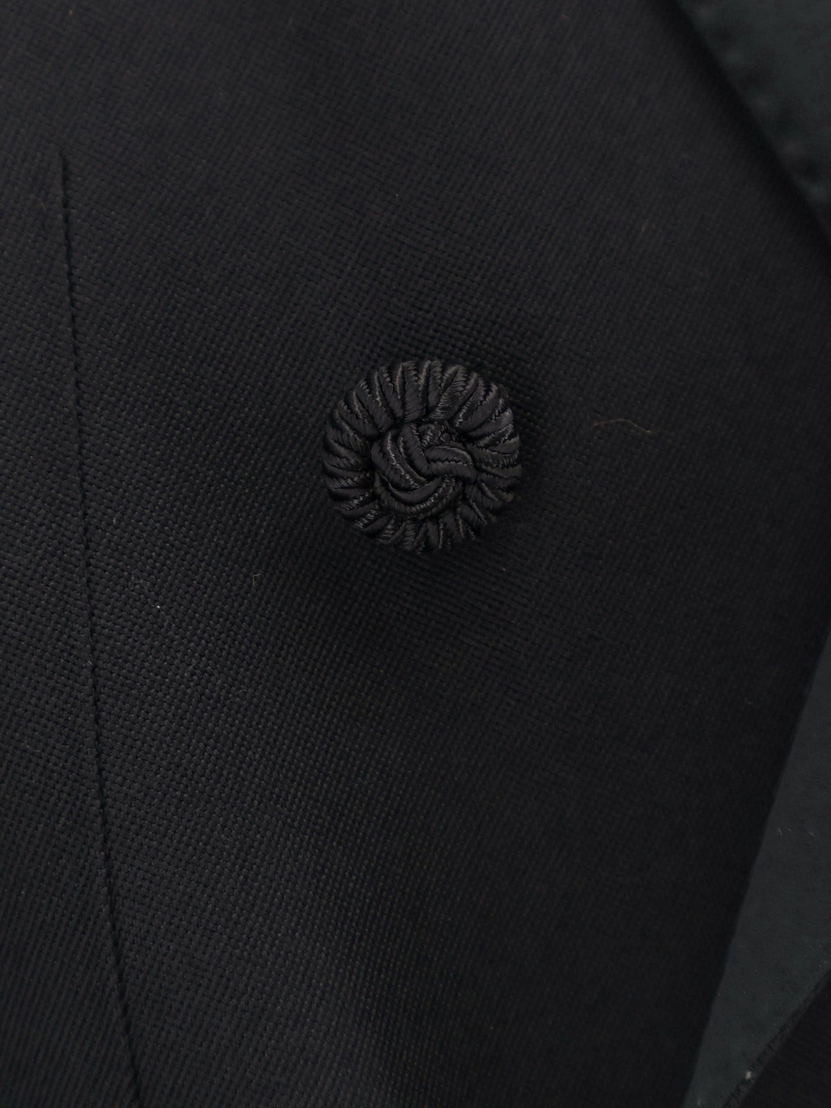 Valentino Virgin wool blazer with belt - Nero