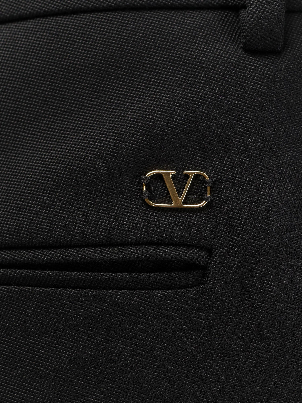 Valentino Virgin wool trousers - Nero