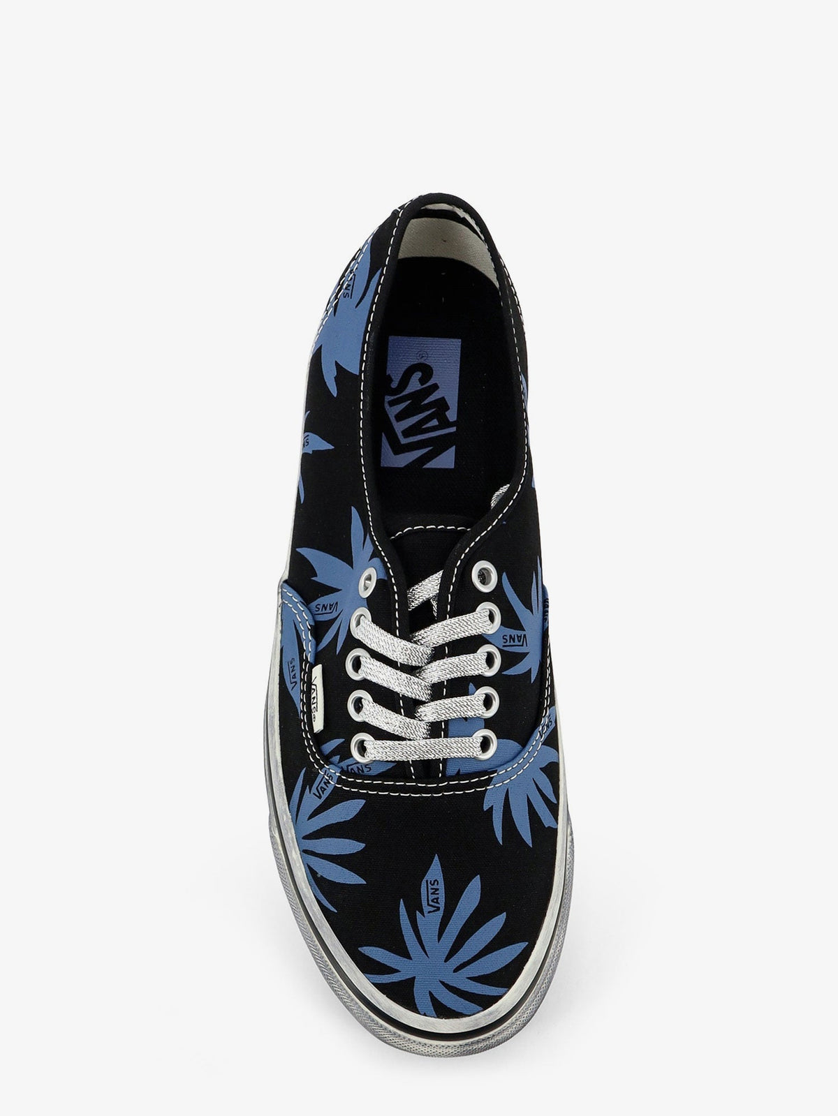 Vans Lx authentic 44 canvas sneakers with contrasting print - Black