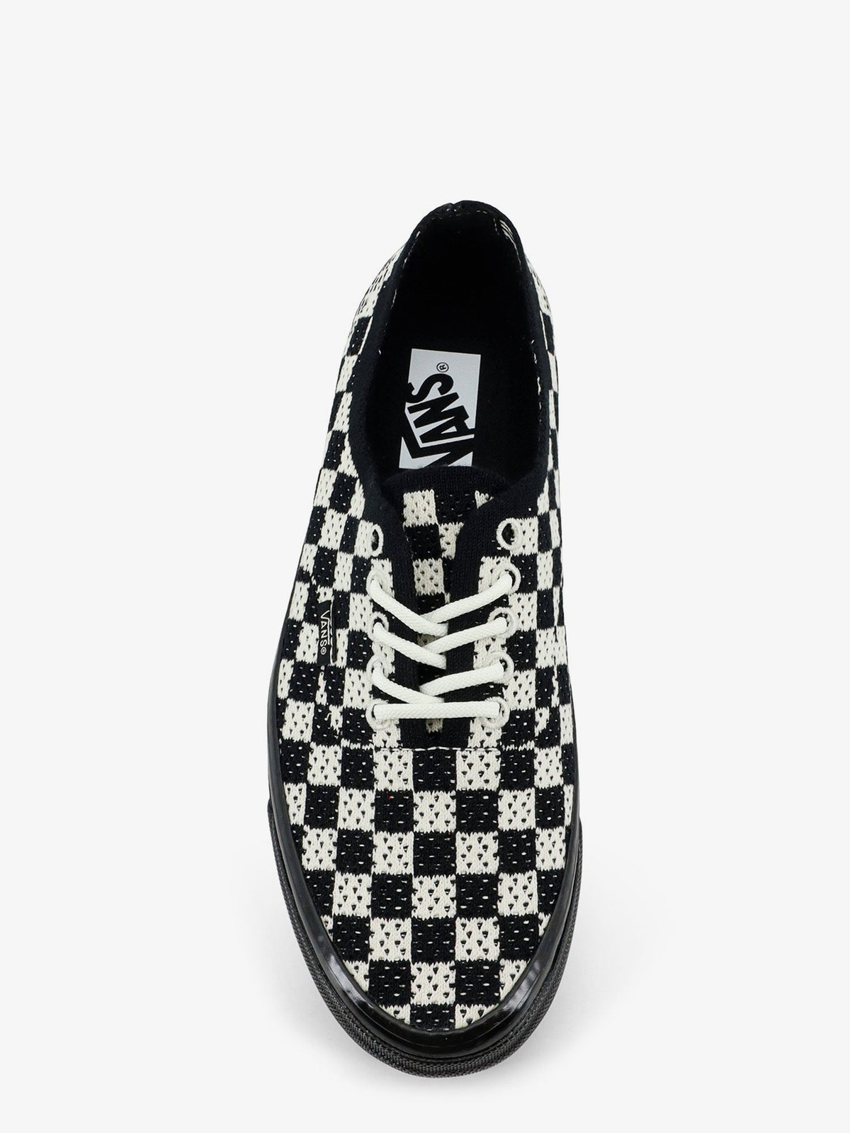 Vans LX Authentic 44 fabric sneakers with a checkerboard pattern - Black Marshmllw
