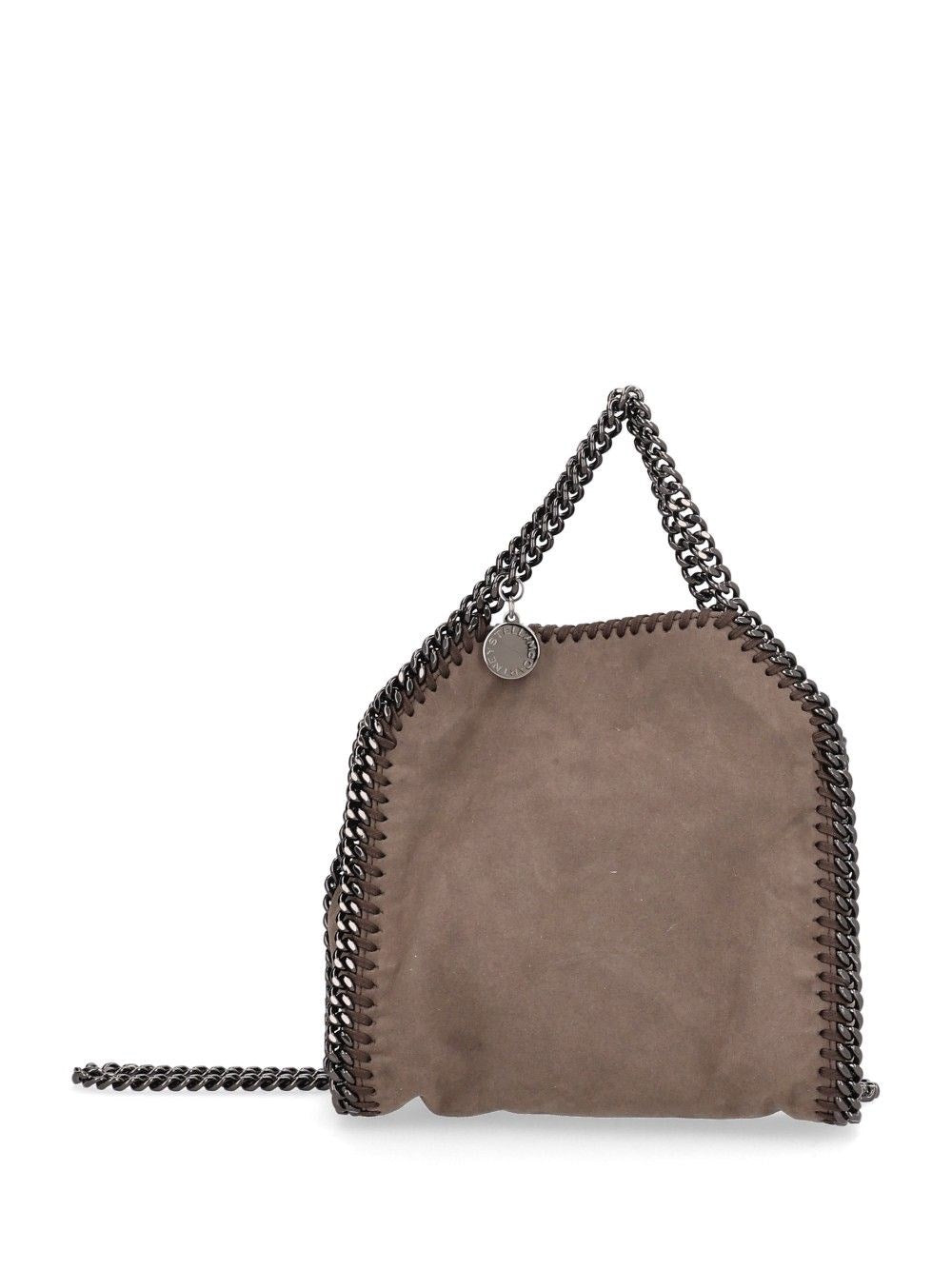 Stella Mccartney "Falabella Tiny" Micro Bag - Brown