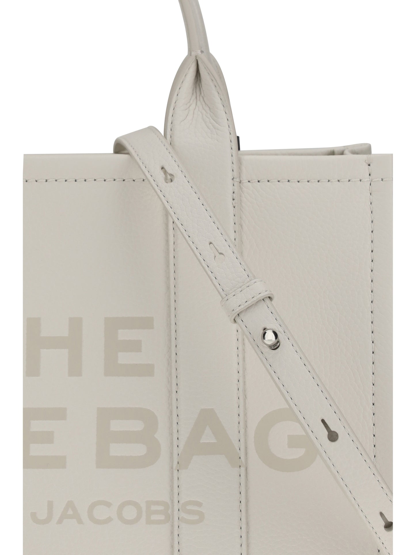 Marc Jacobs The Medium Tote Handbag - Cotton/Silver