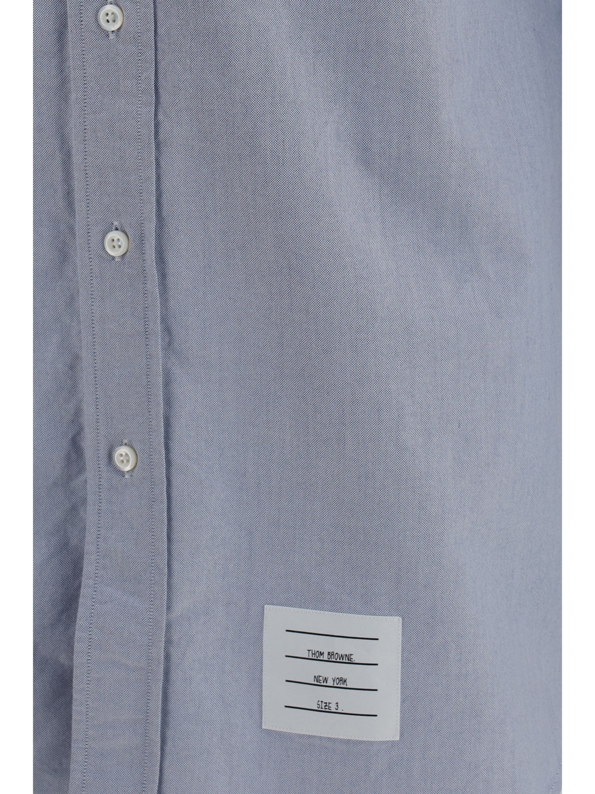 Thom Browne Cotton Shirt - Light Blue