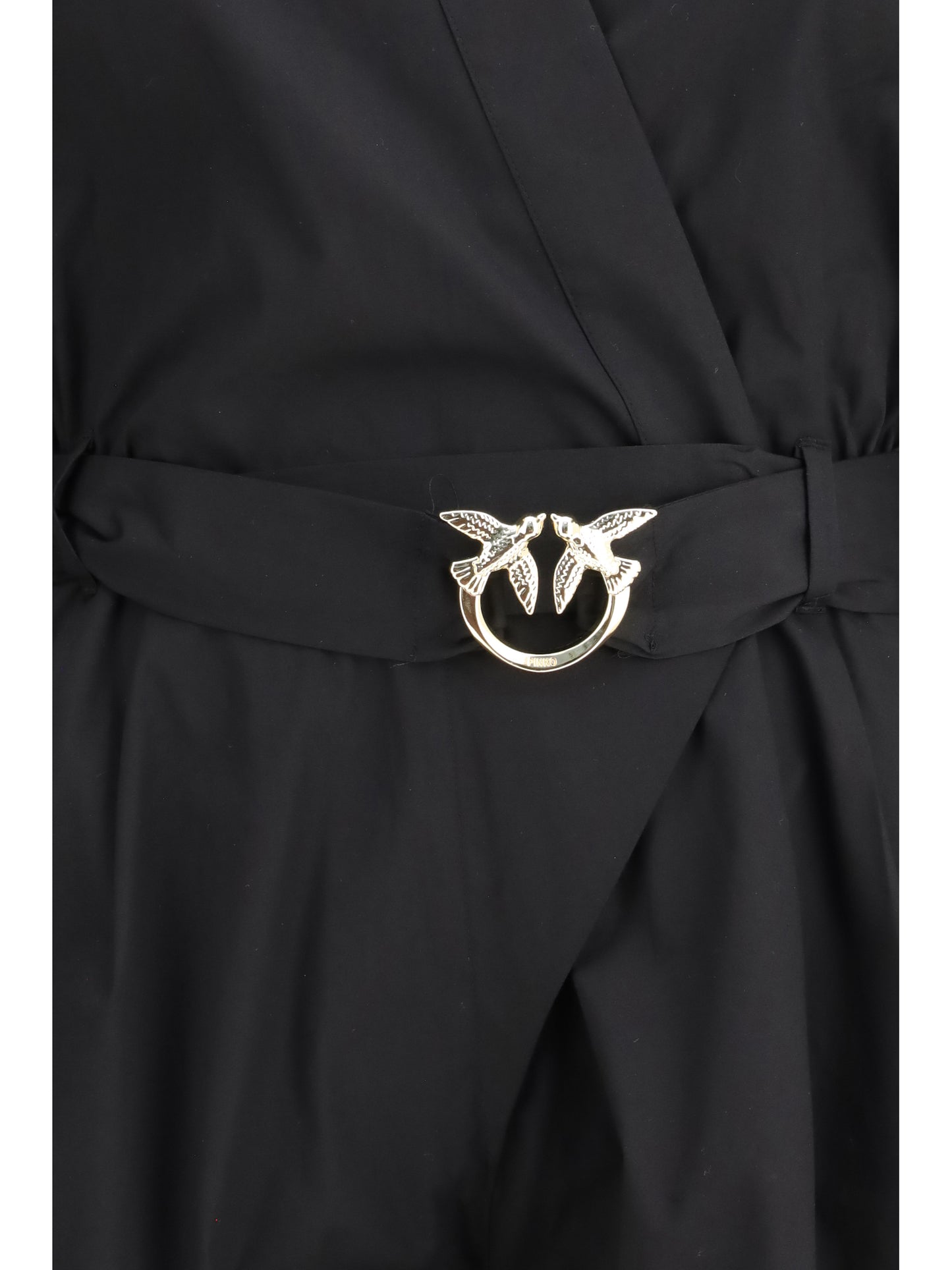 PINKO Buckle-belted Playsuit