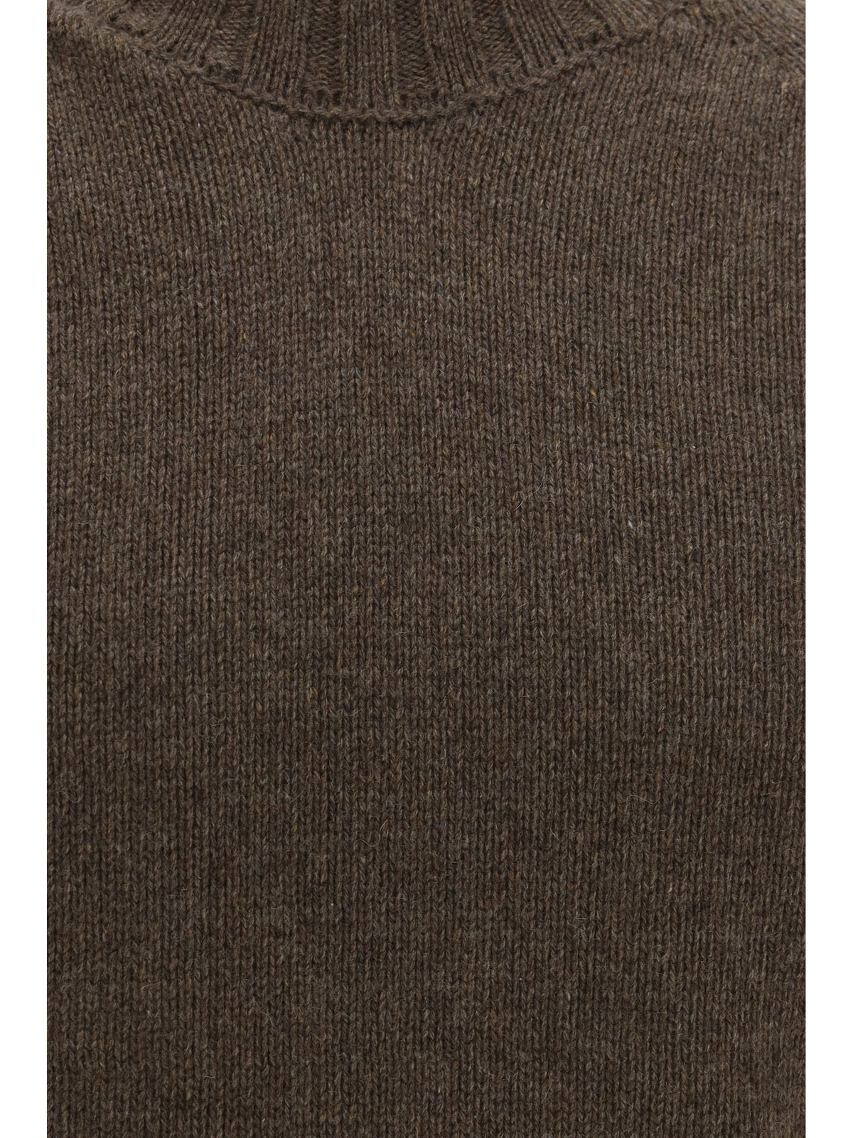 Aragona Cashmere High neck Sweater - Corteccia