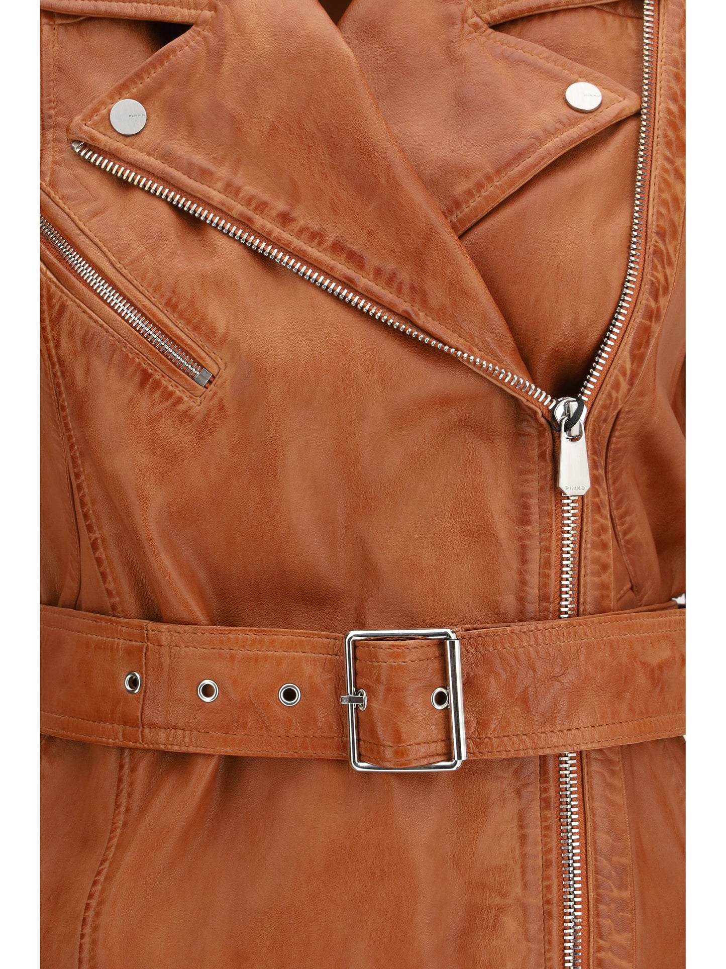 PINKO Gypsy biker-style Vest