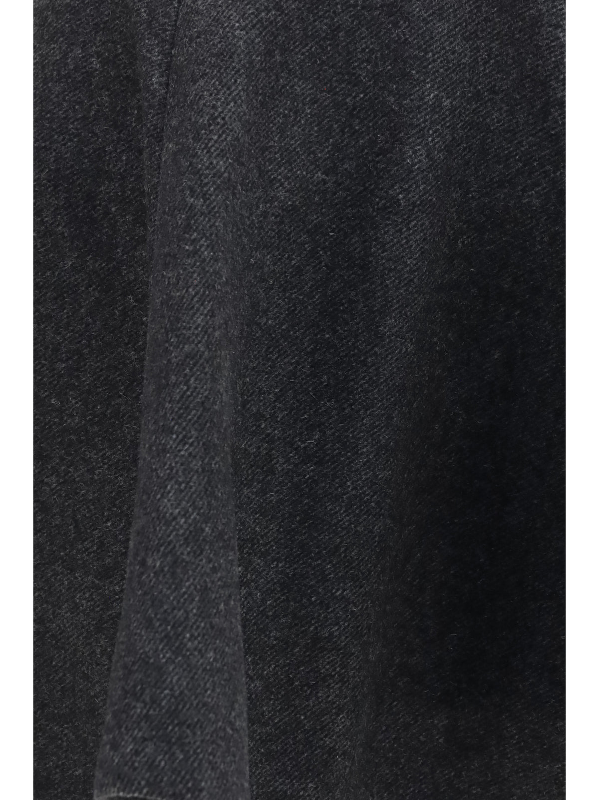 Ganni Wool Peacoat Skirt - Phantom