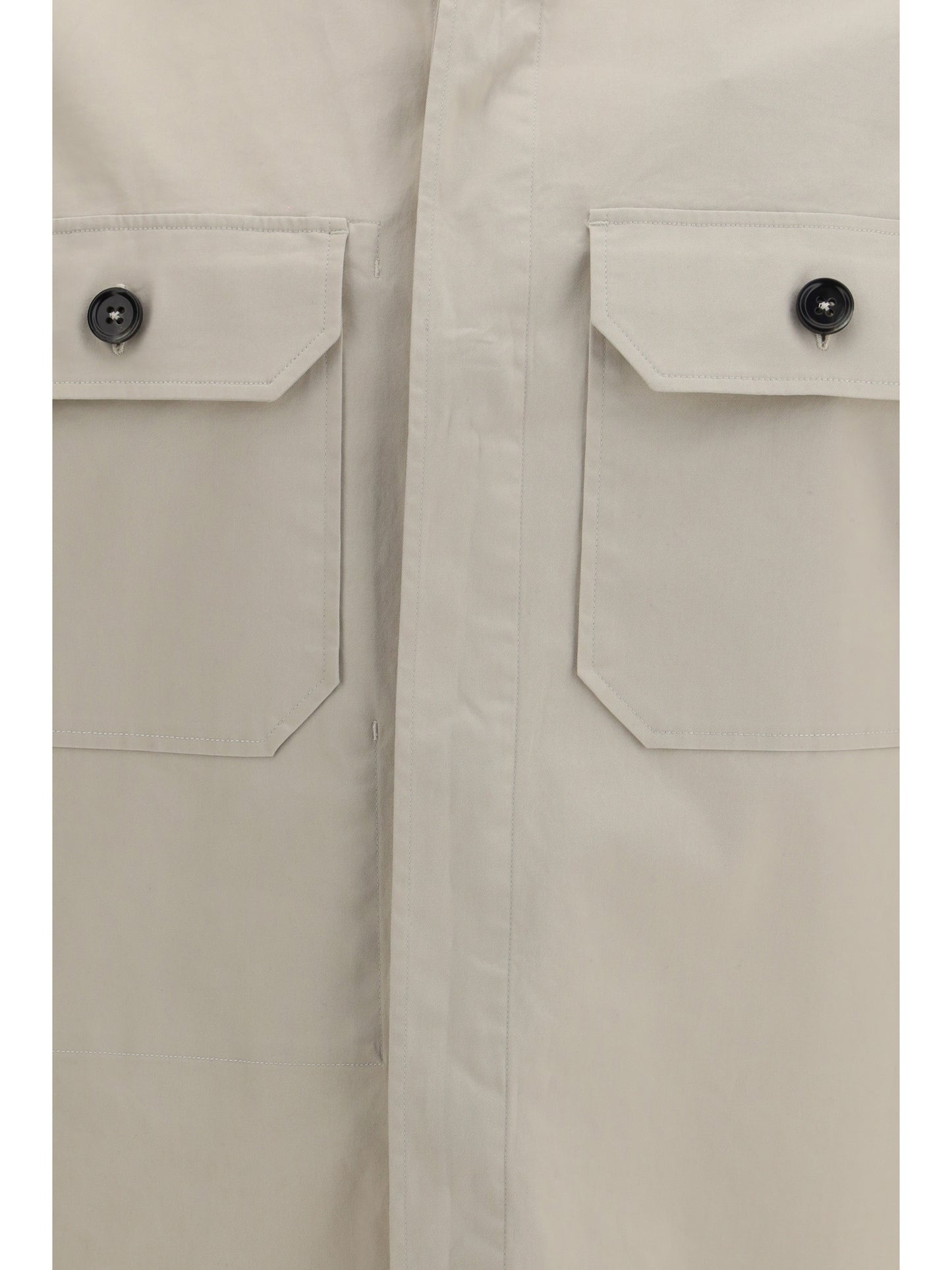 ZEGNA Linen wool and silk Shirt jacket