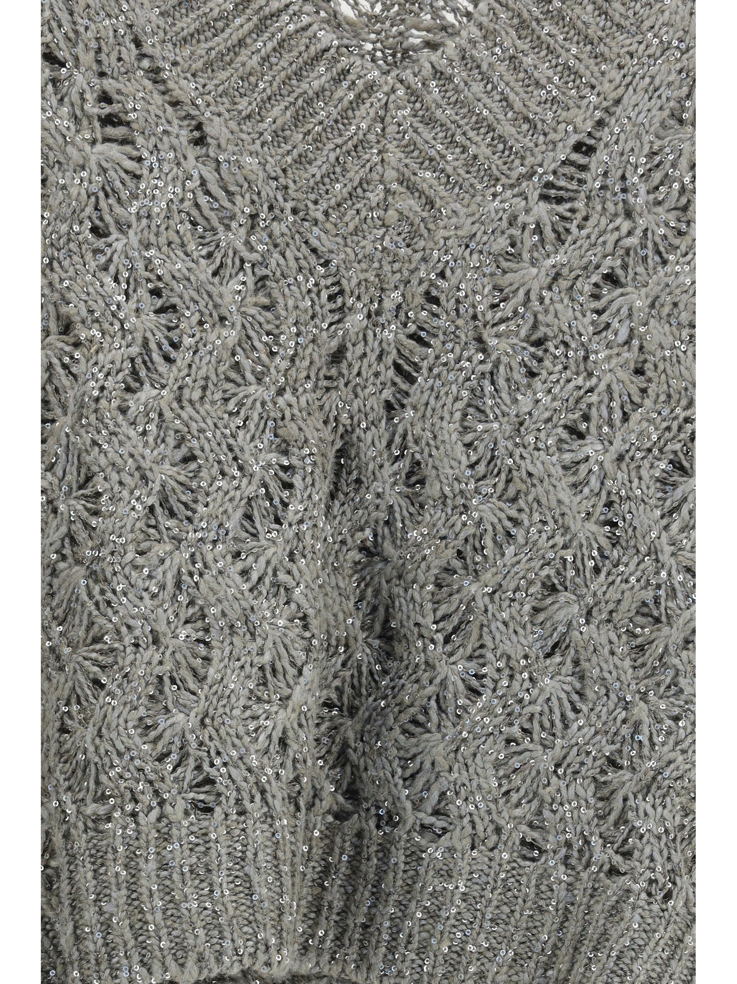 BRUNELLO CUCINELLI Silk blend sequined Vest