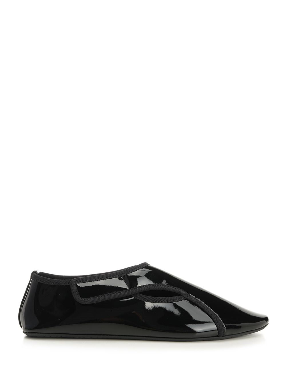 ALAÏA Patent Leather Slippers