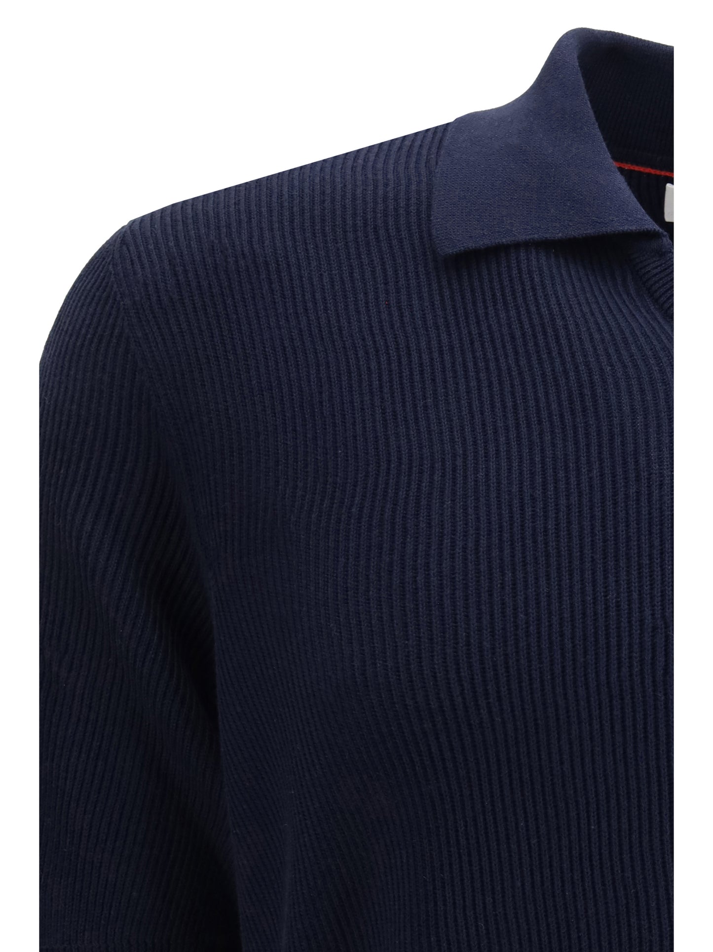 BRUNELLO CUCINELLI Ribbed Polo Shirt