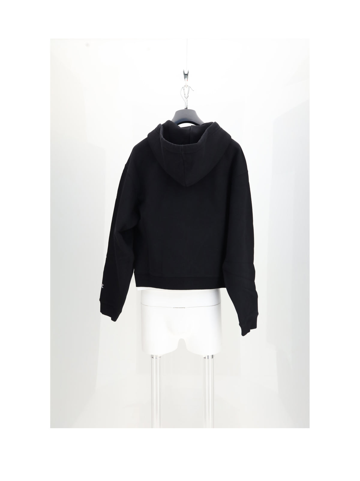Celine RELAXED ZIPPED HOODIE - Black / White