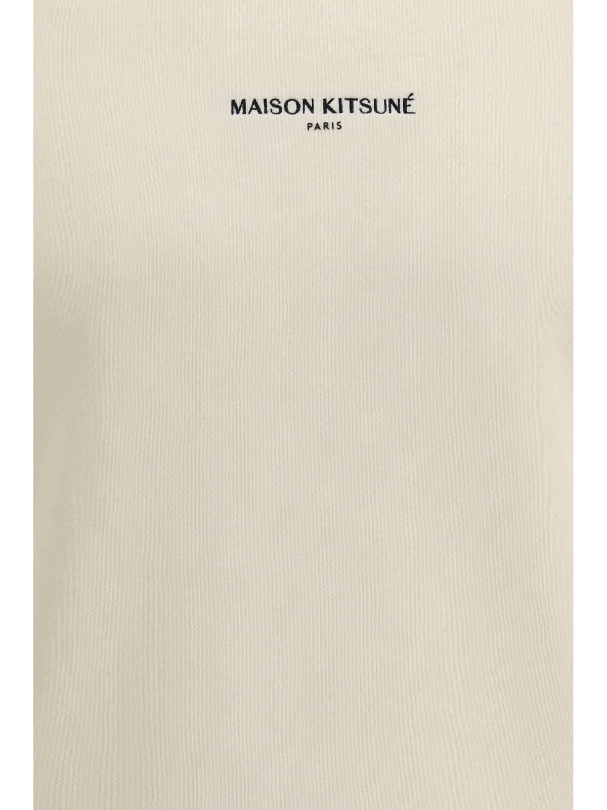 Maison Kitsuné Maison Kitsuné Paris Comfort Sweatshirt in cotton fleece - Noble Beige