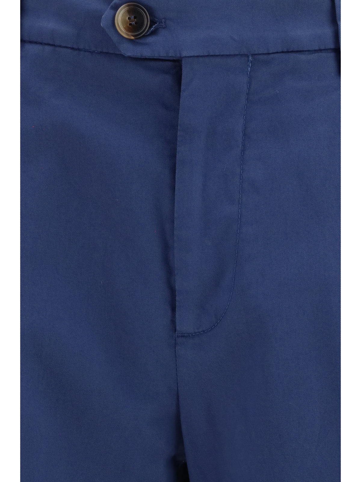 Brunello Cucinelli Cotton blend chino Pants - Denim