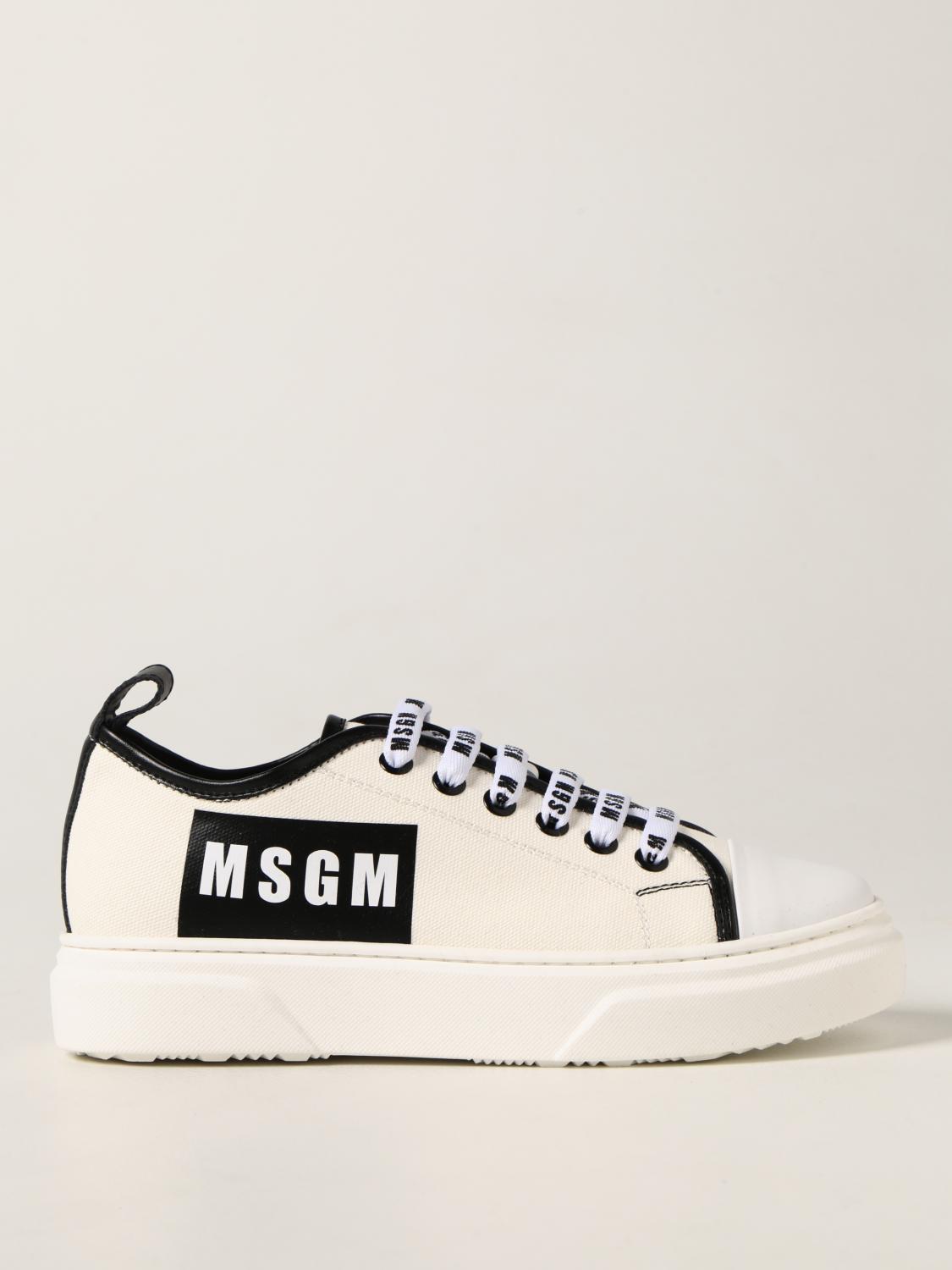 Msgm Kids Shoes Kids Yellow Cream
