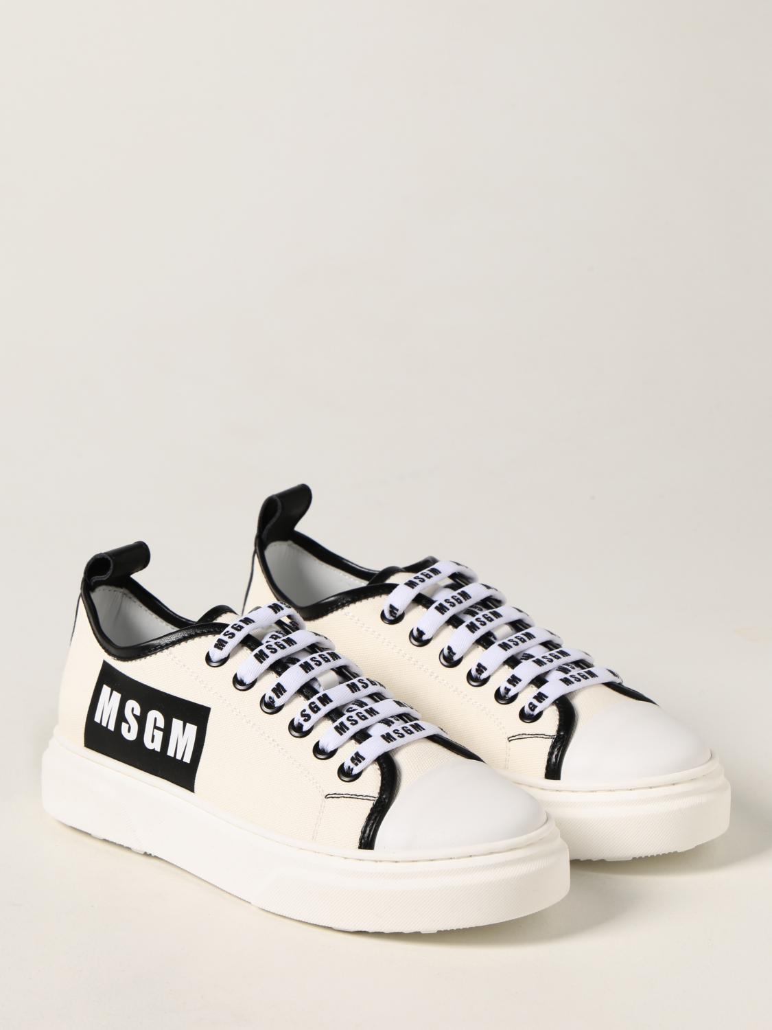 Msgm Kids Shoes Kids Yellow Cream