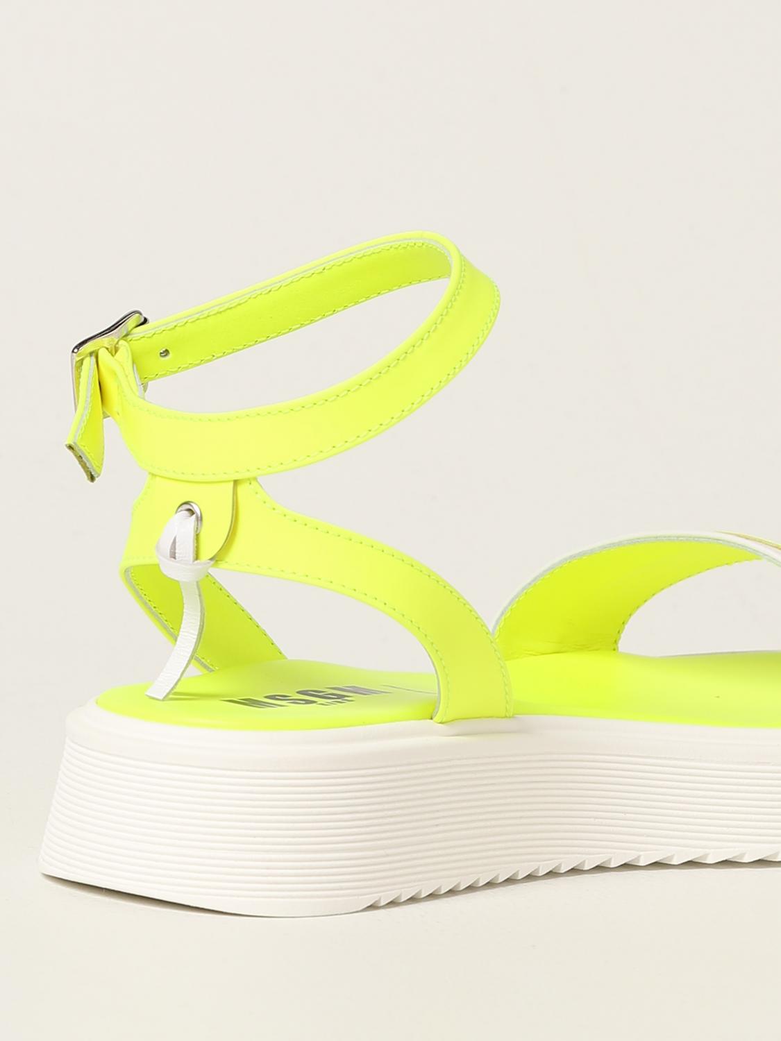 Msgm Kids Shoes Kids Yellow