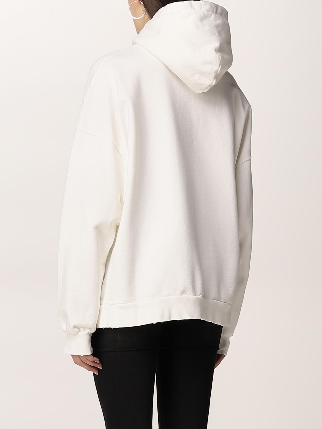 Balenciaga Sweatshirt Woman White