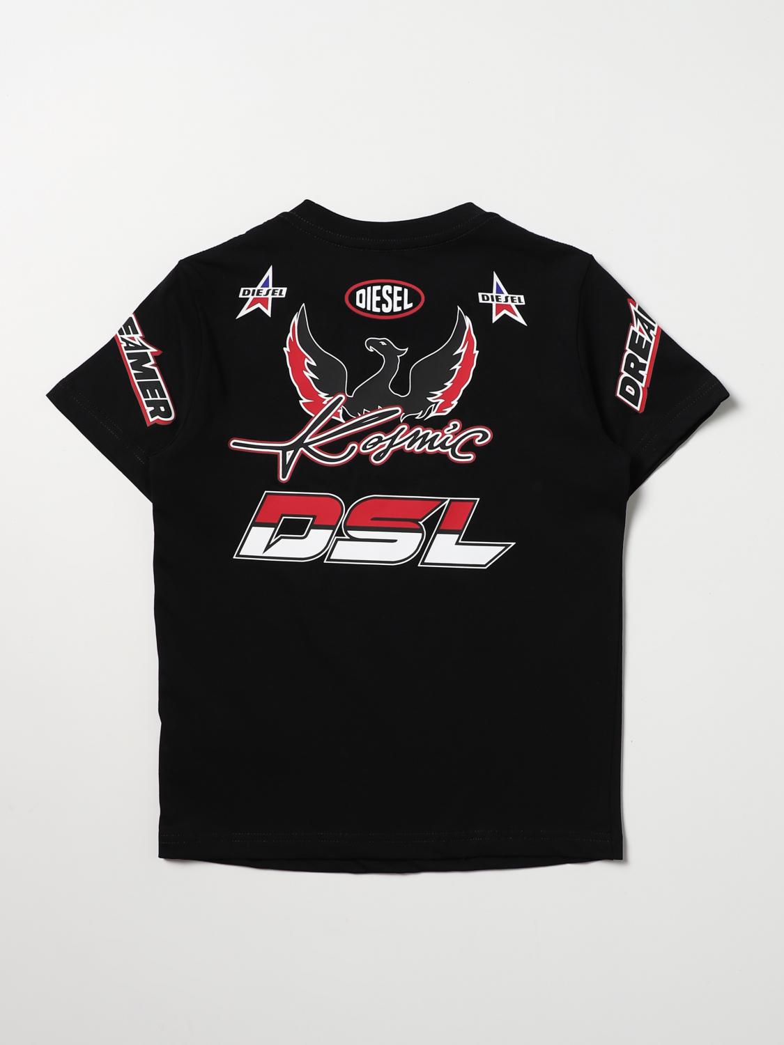 Diesel T Shirt Kids Black