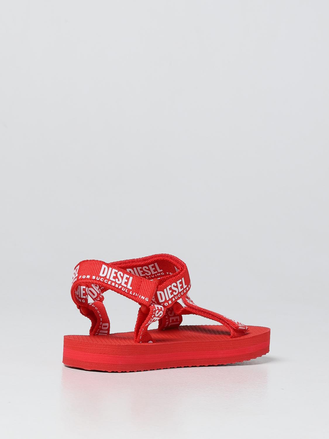 Diesel Shoes Kids Red