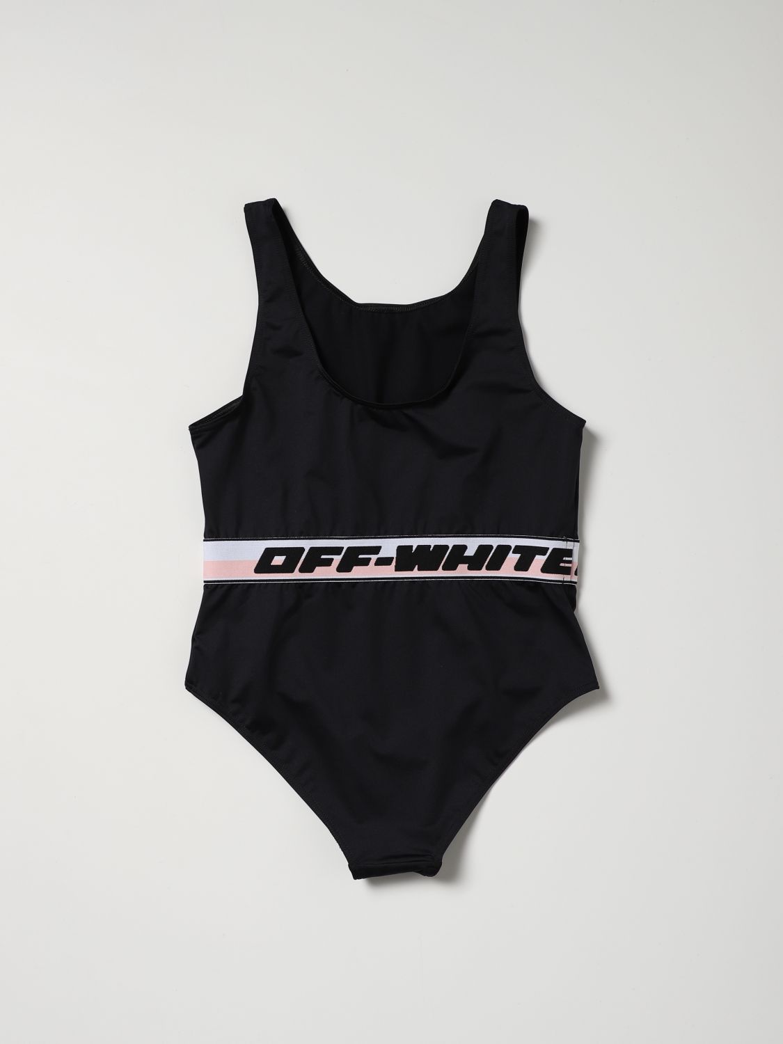 Off White Kids Swimsuit Kids Black
