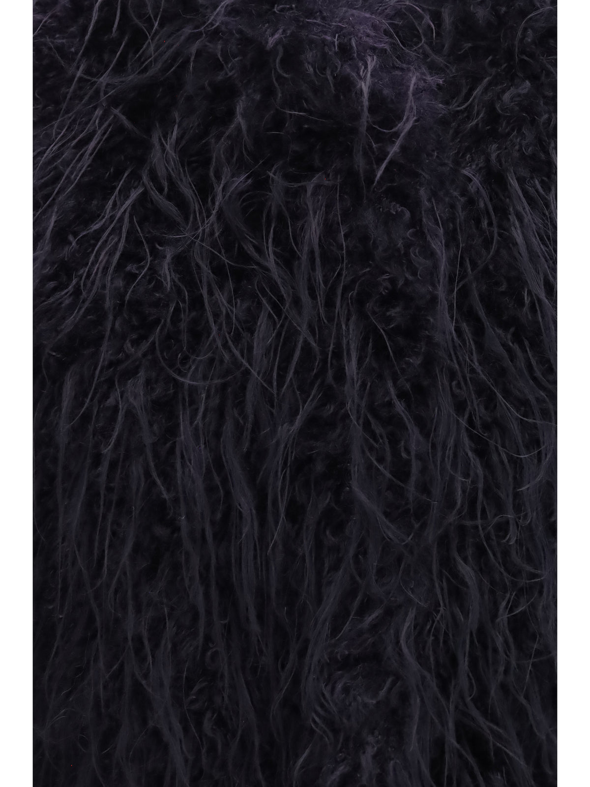 Forte_forte Eco Mongolia faux fur Vest - Notte