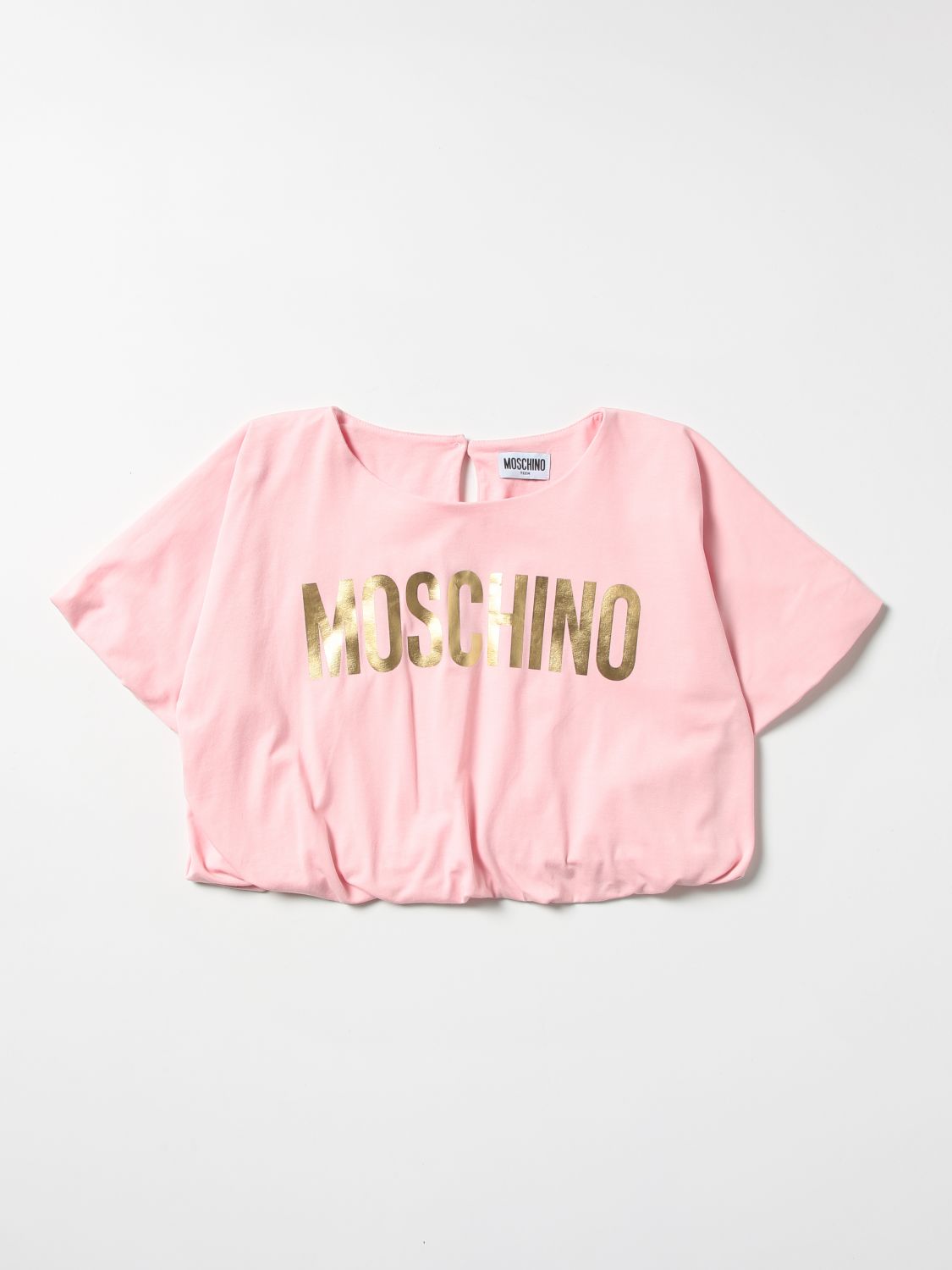 Moschino T Shirt Kids Pink