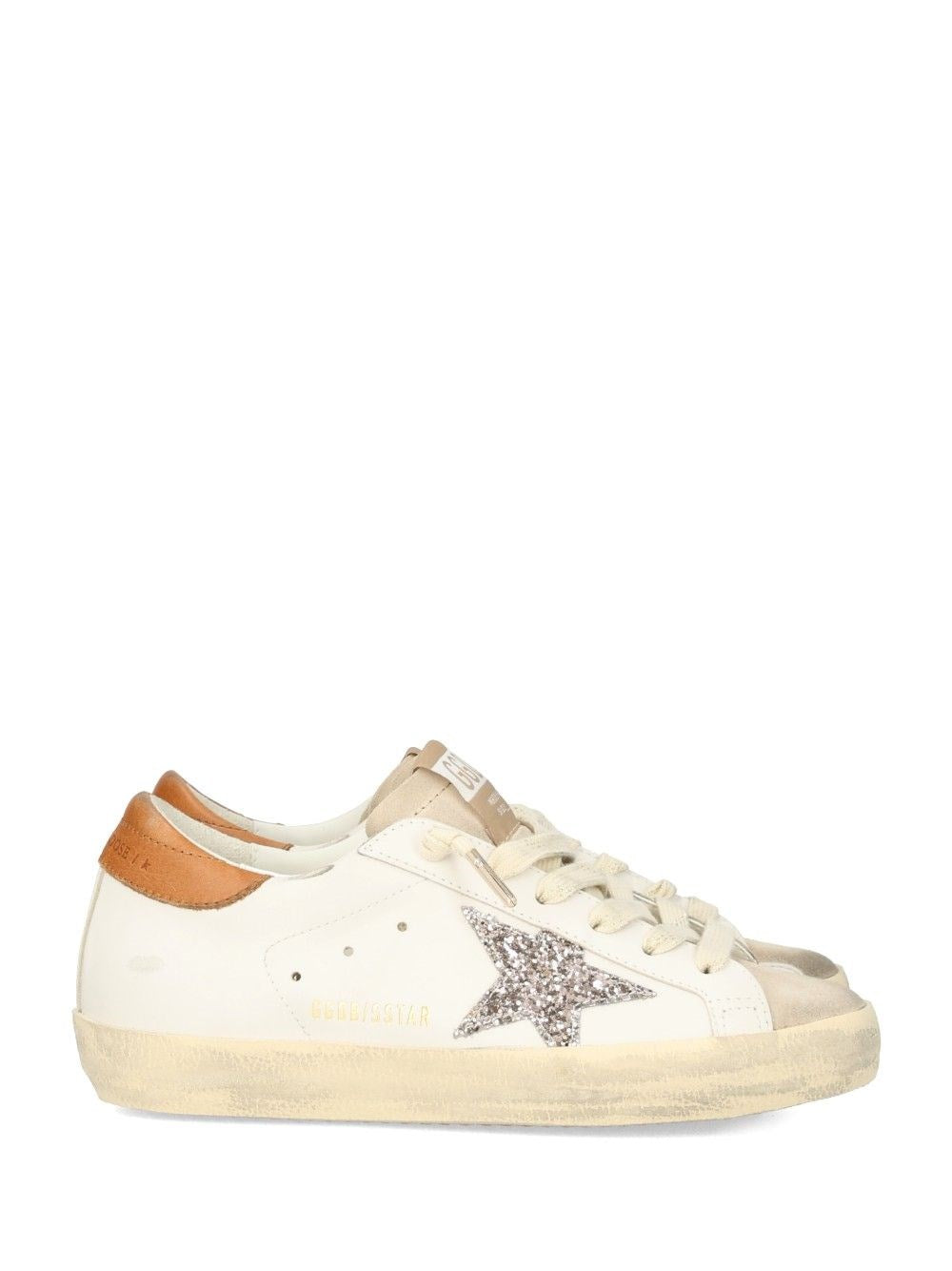 Golden Goose "Super Star" Sneakers - Beige