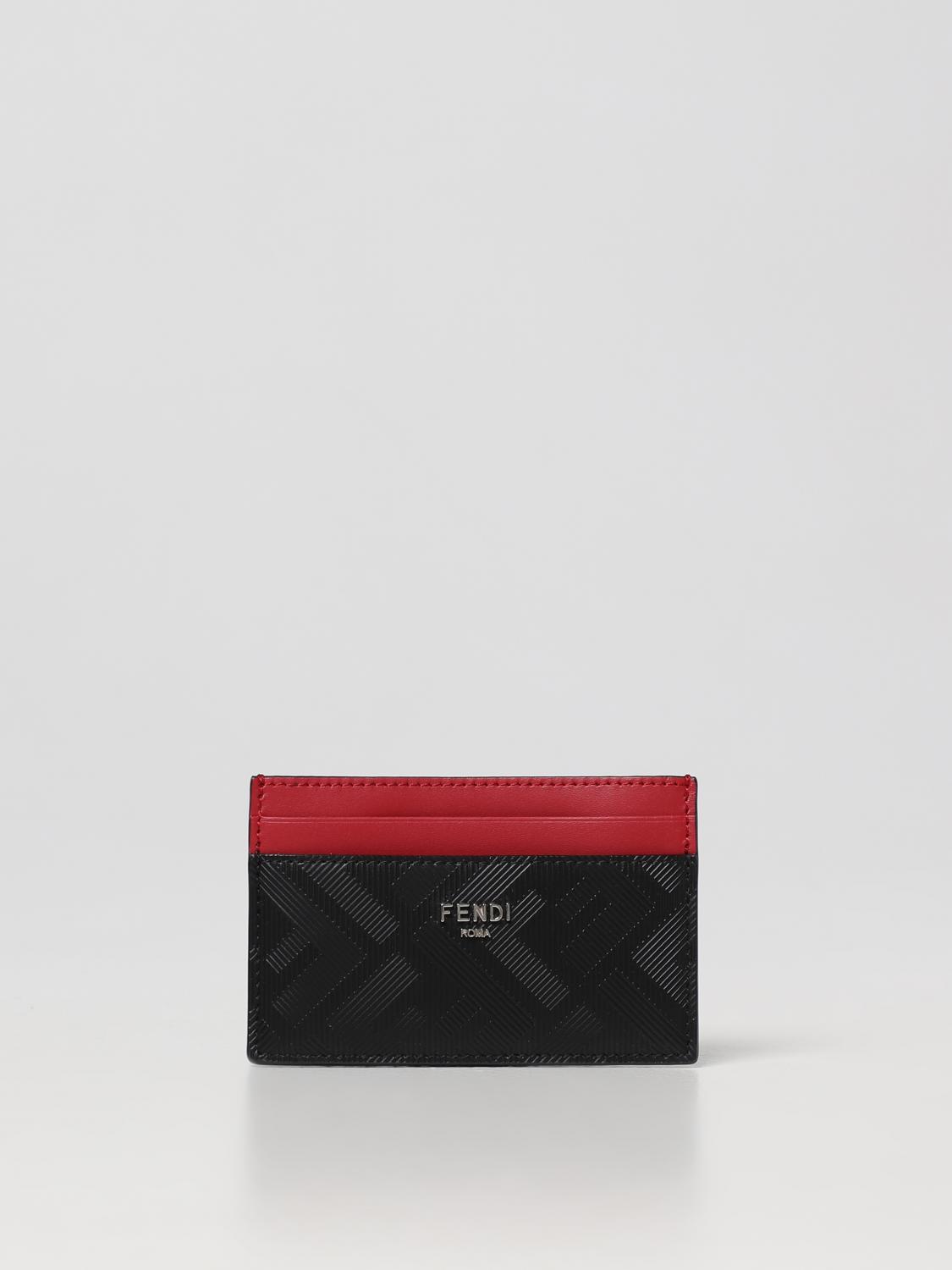 Fendi Wallet Men Black