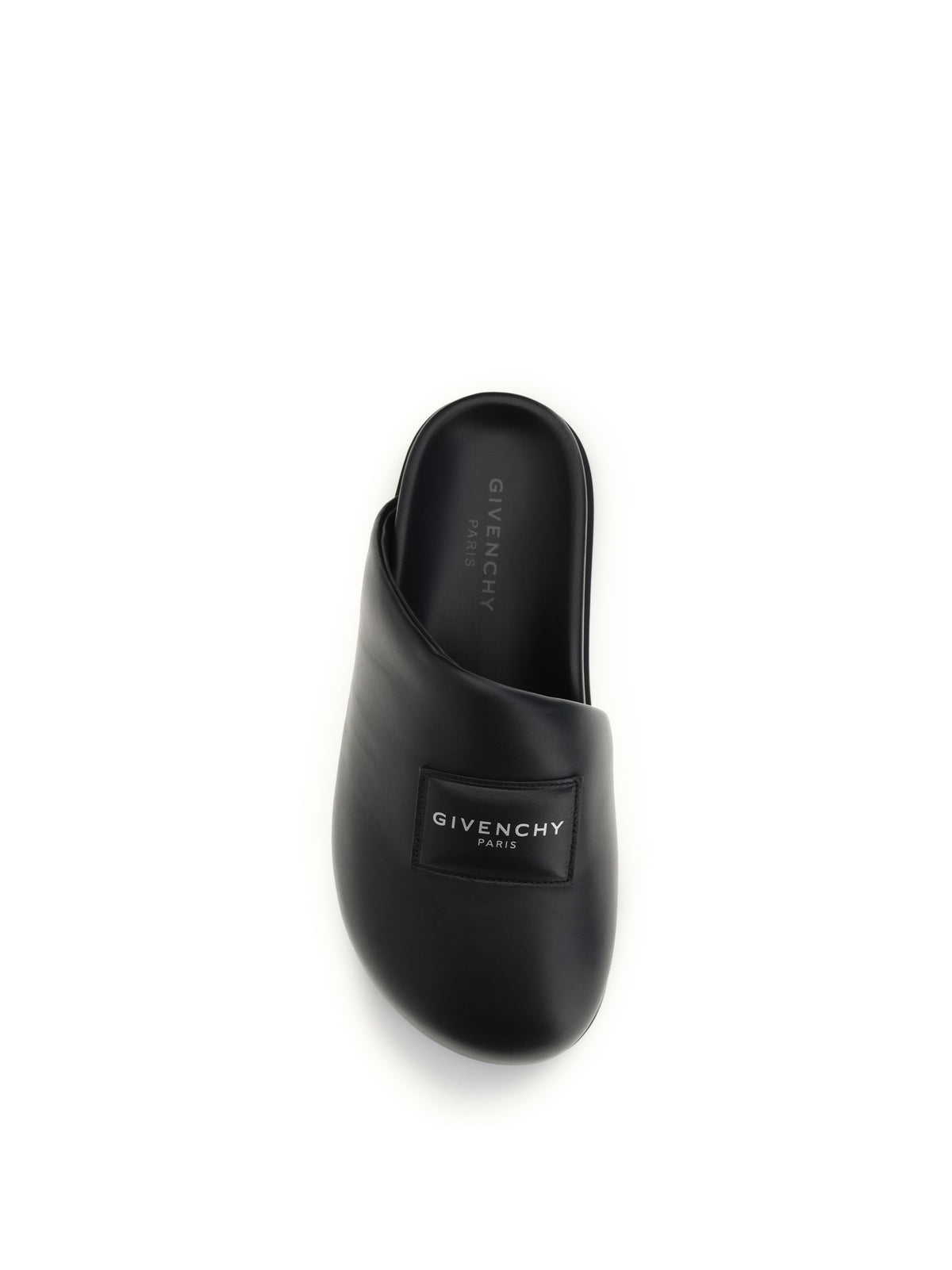 Givenchy Leather Mules - Black