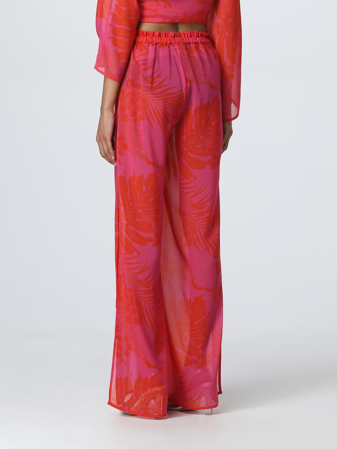 Pinko Pants Woman Pink