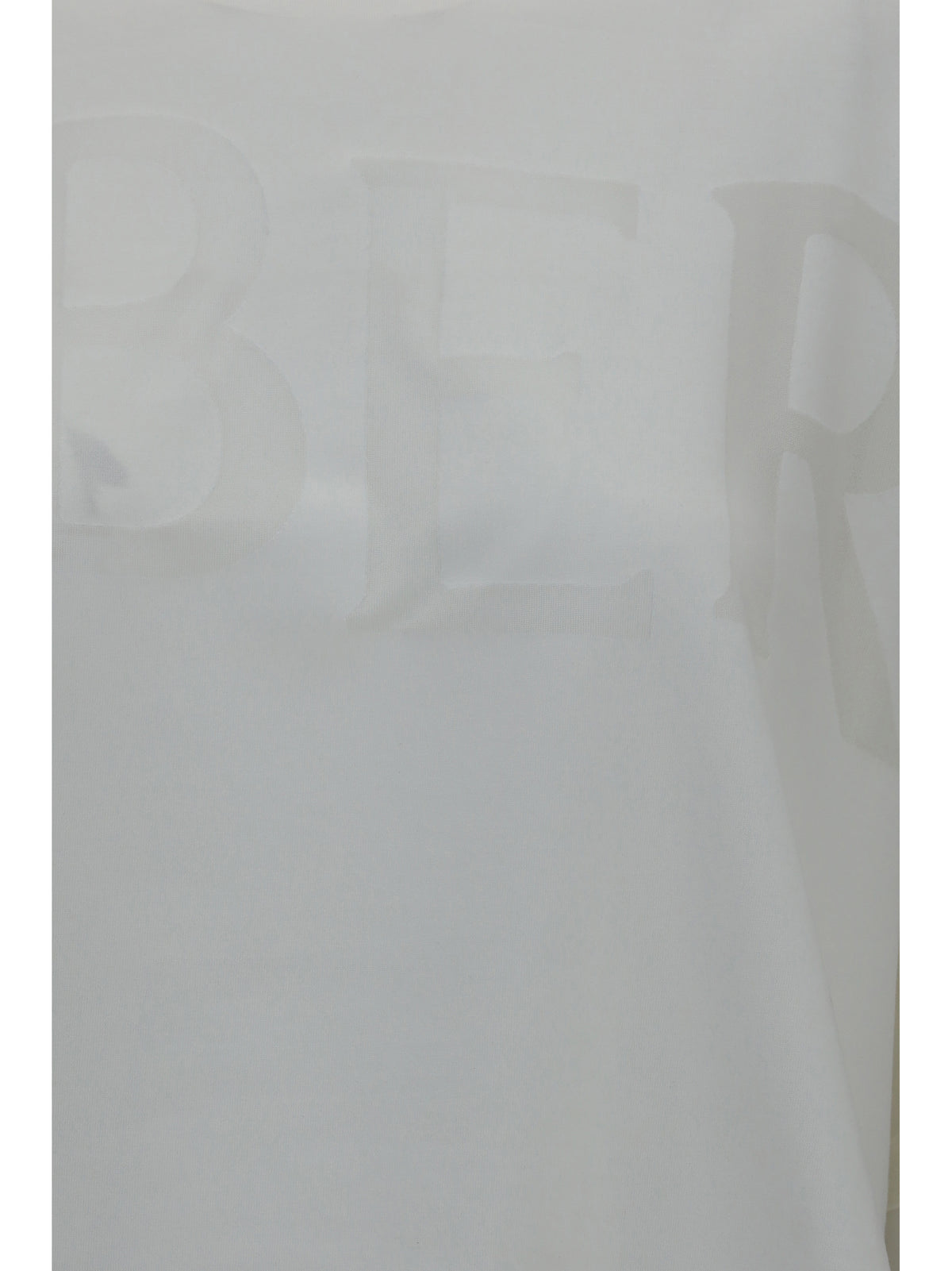 Burberry Logo cotton T-shirt - Chalk