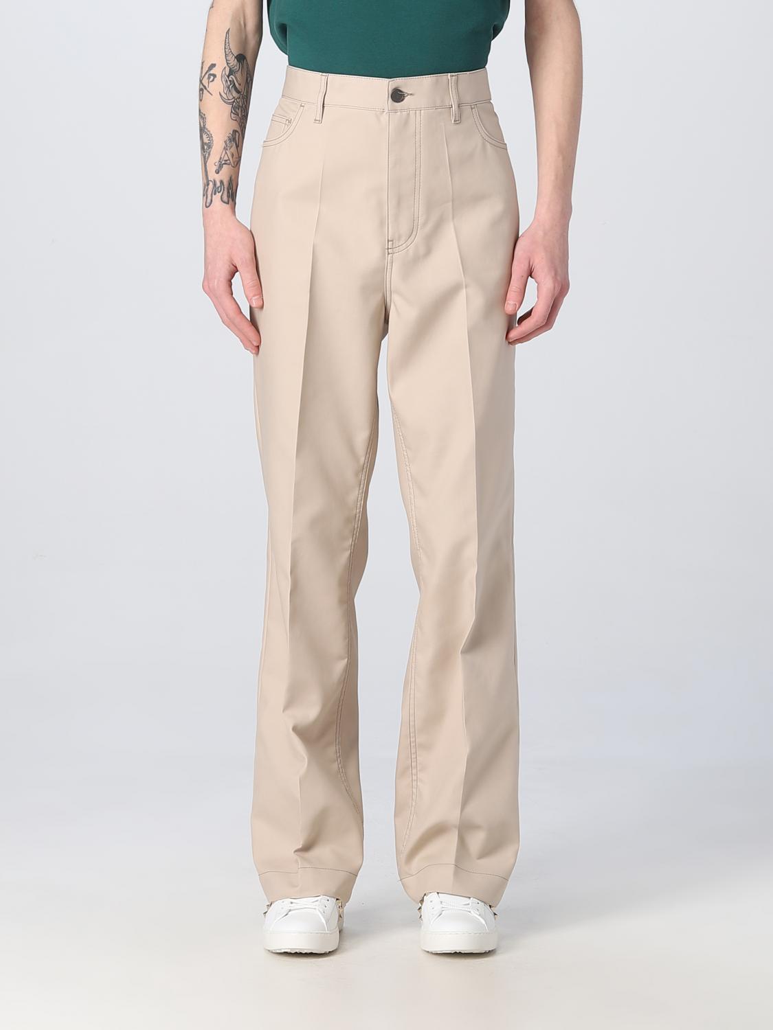 Valentino Pants Men Beige