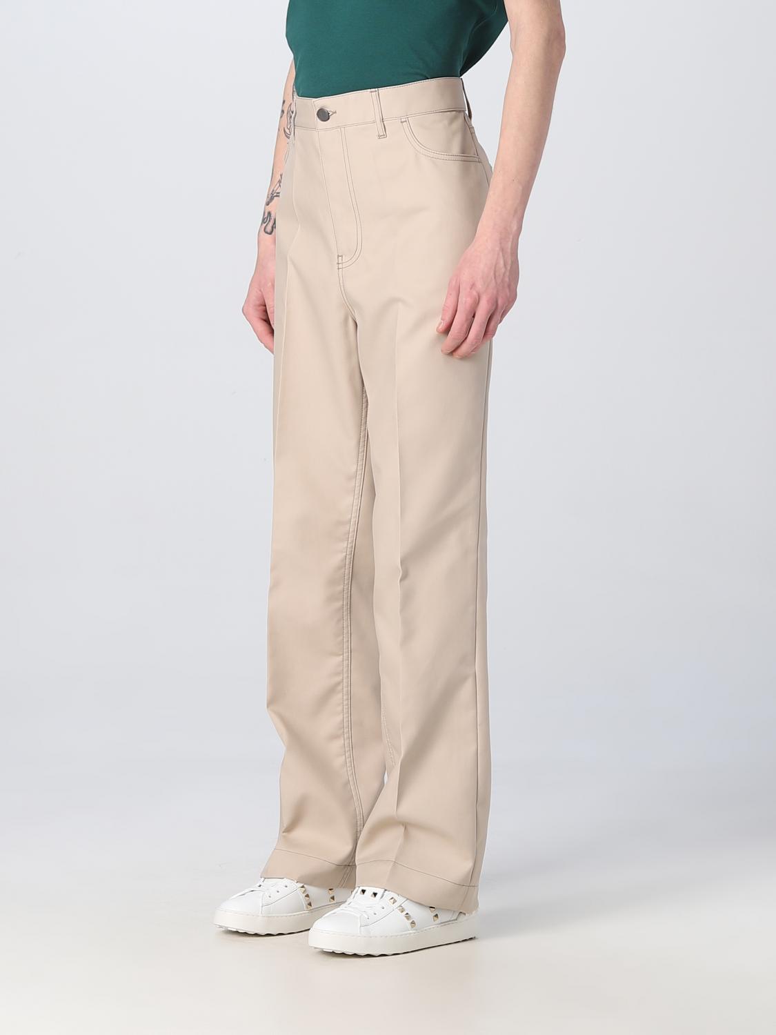Valentino Pants Men Beige