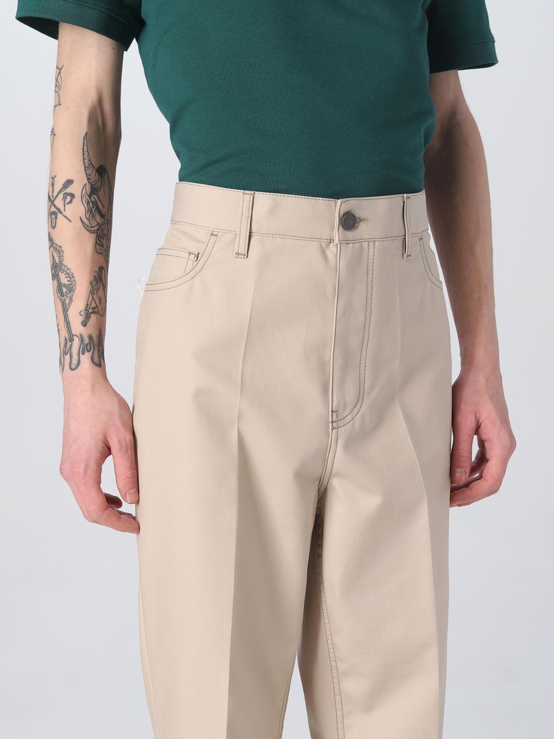 Valentino Pants Men Beige