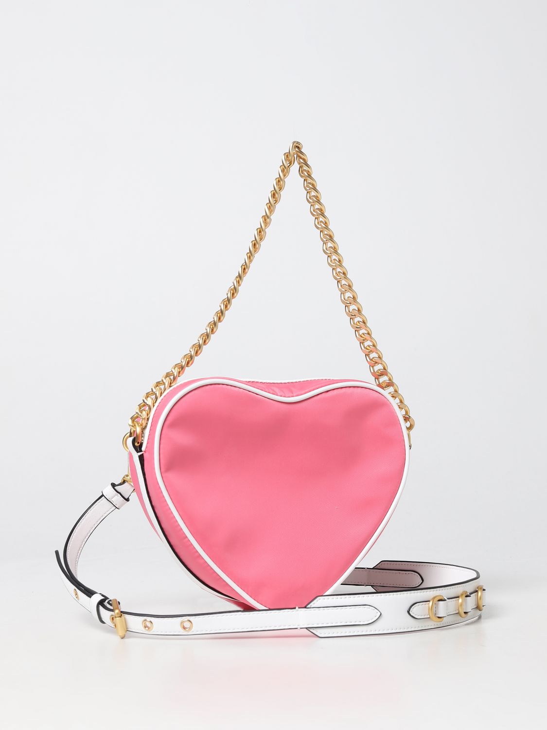 Moschino Couture Shoulder Bag Woman Fuchsia