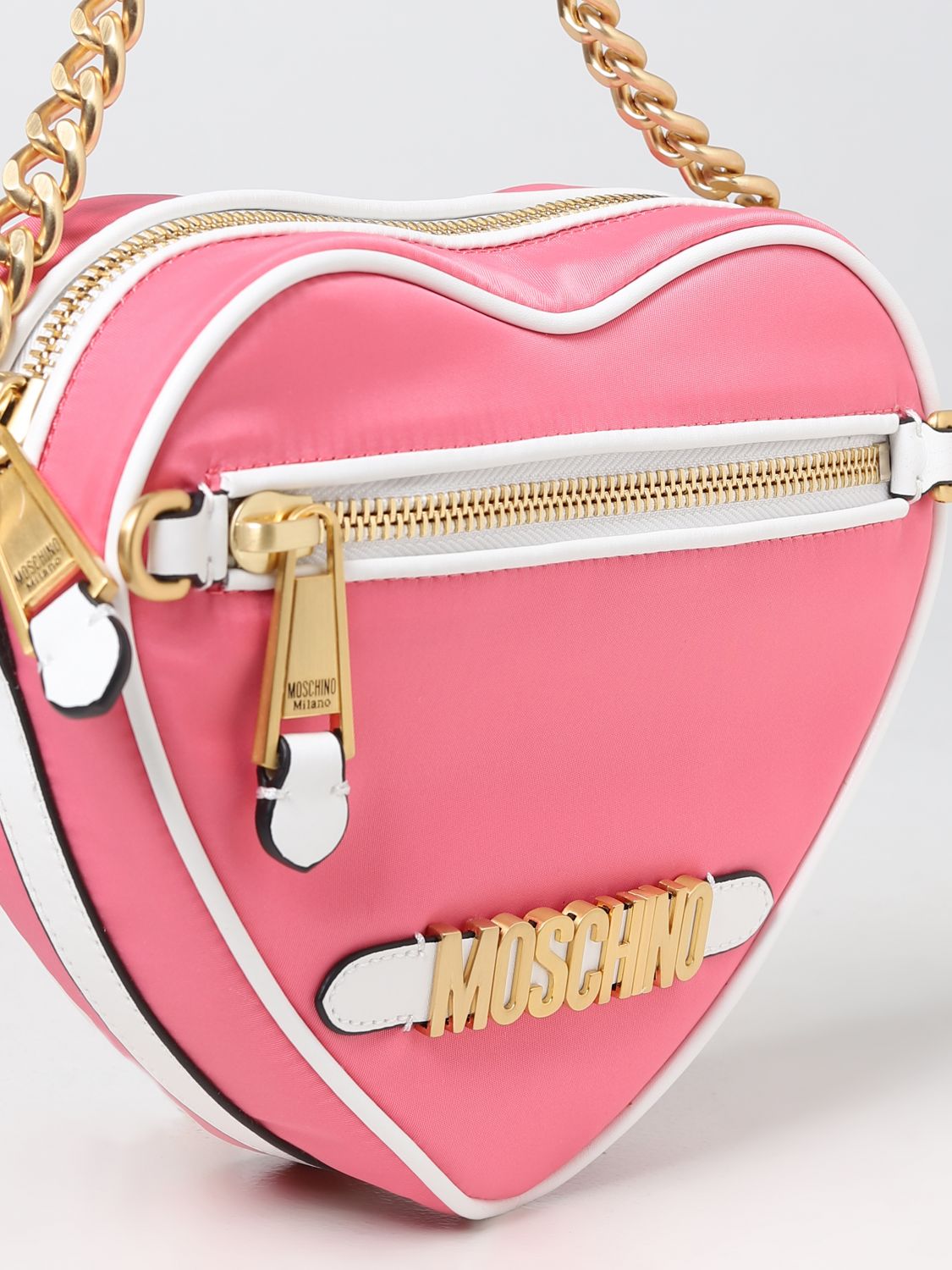 Moschino Couture Shoulder Bag Woman Fuchsia