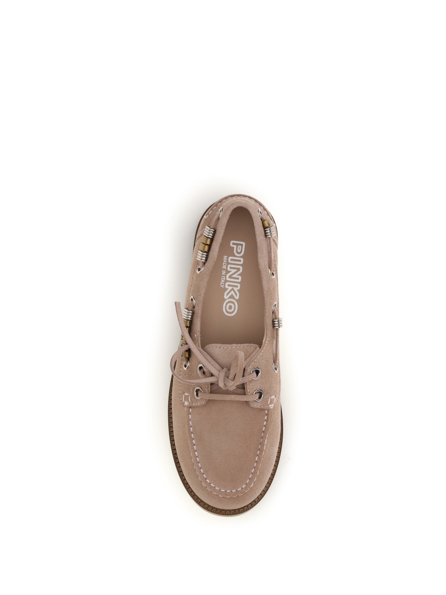 PINKO Suede Grace Loafers