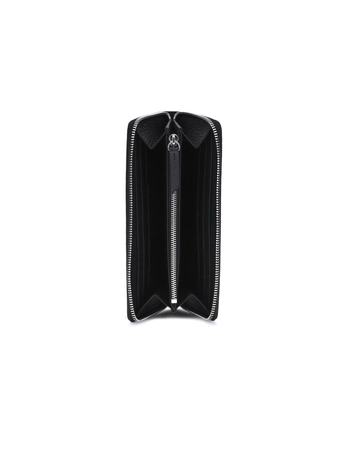 Maison Margiela Four Stitches Wallet with three-sided zip - Black