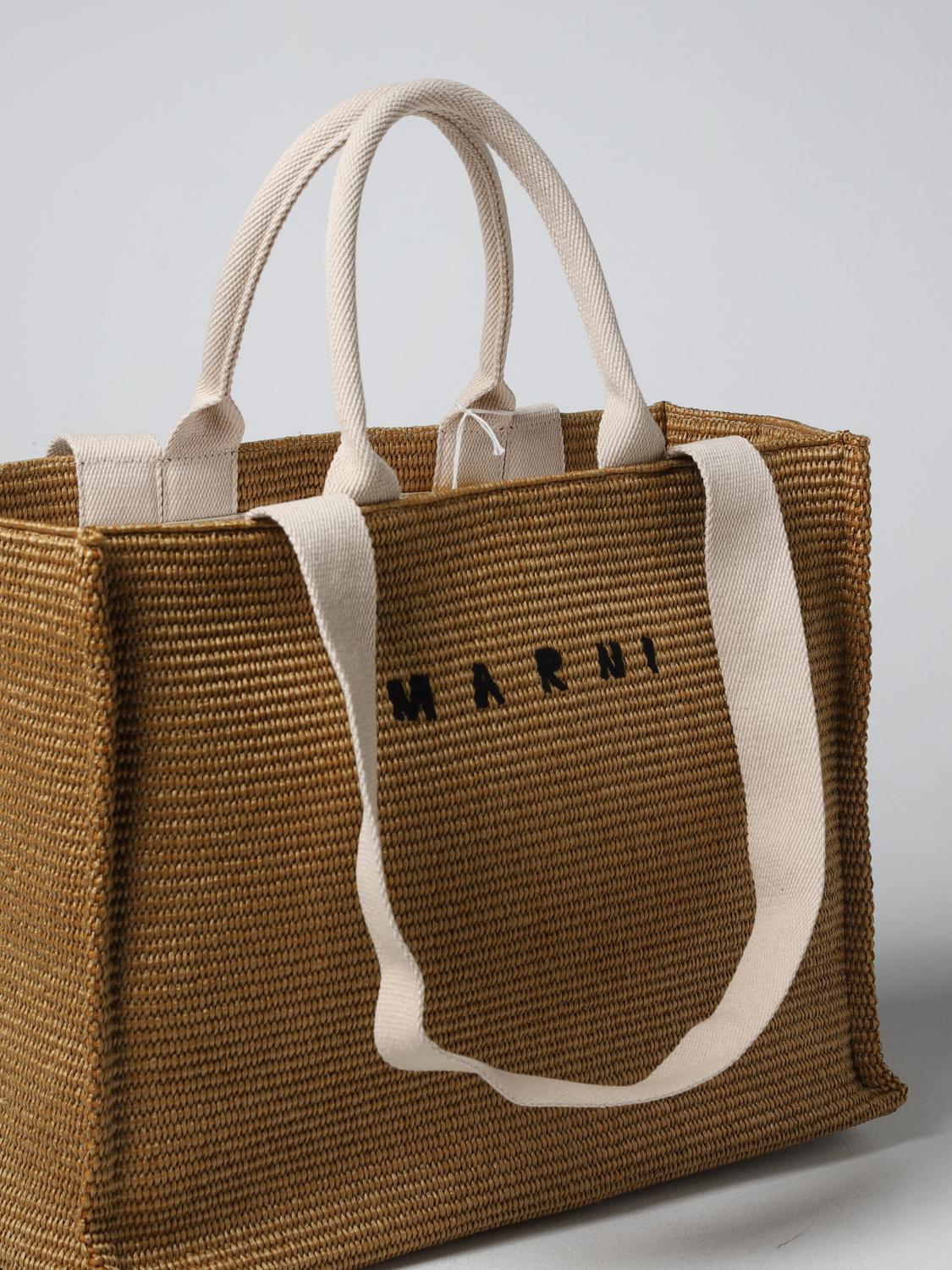 Marni Tote Bags Woman Natural