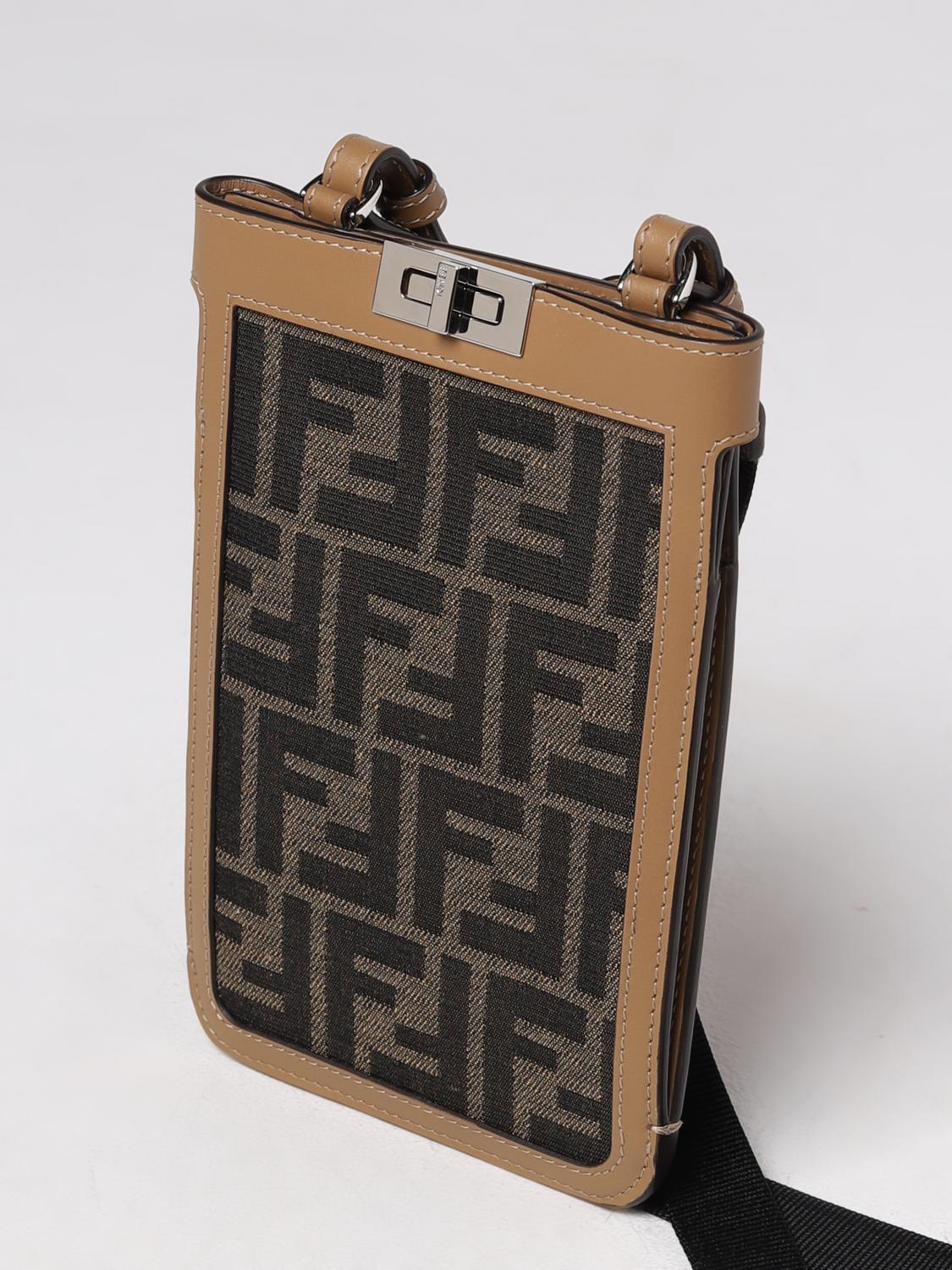 Fendi Shoulder Bag Men Tobacco